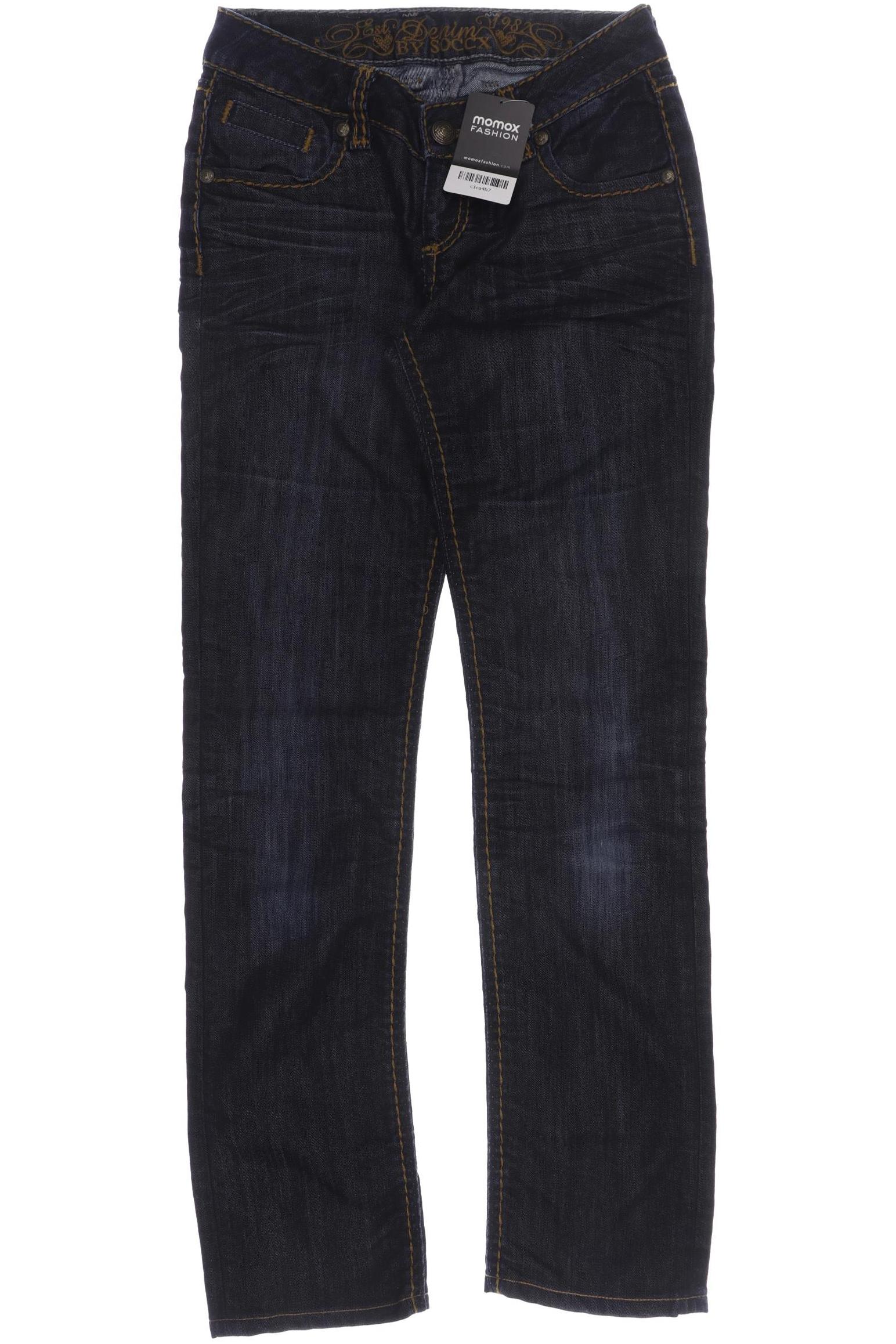 

Soccx Damen Jeans, marineblau, Gr. 26