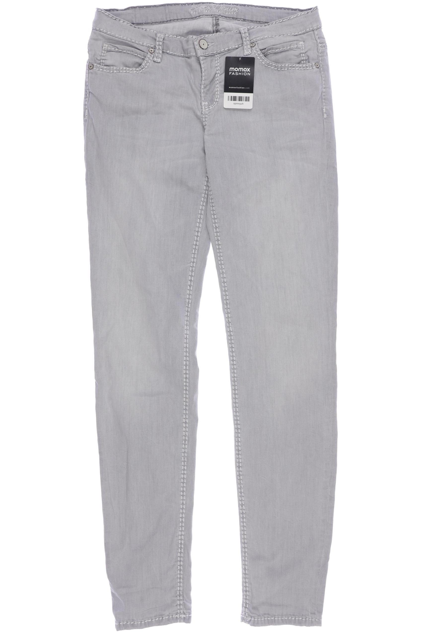 

Soccx Damen Jeans, grau, Gr. 29