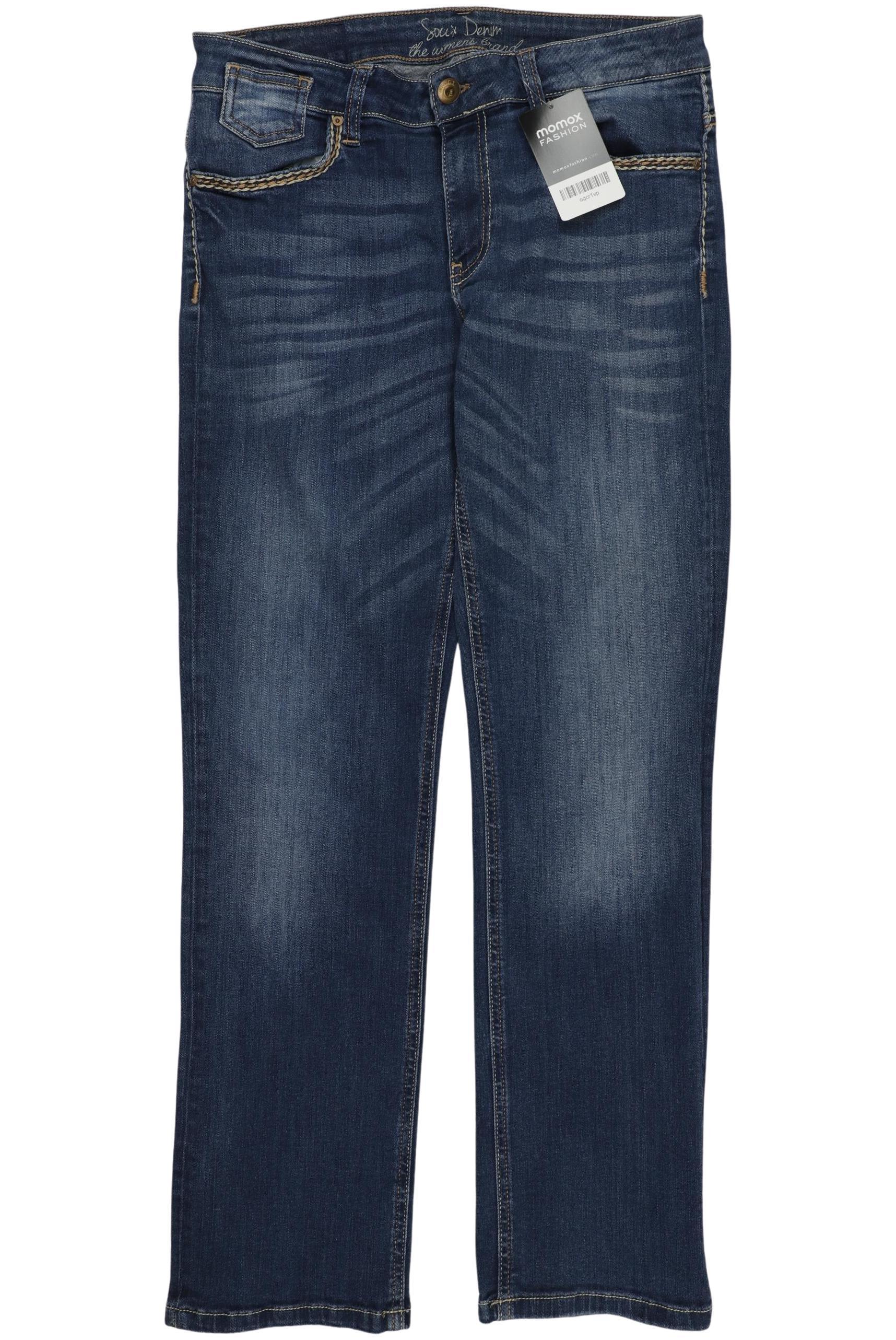 

Soccx Damen Jeans, blau, Gr. 31