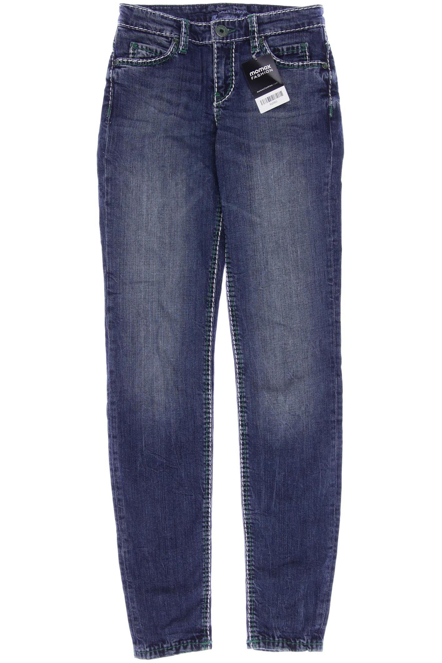

SOCCX Damen Jeans, marineblau