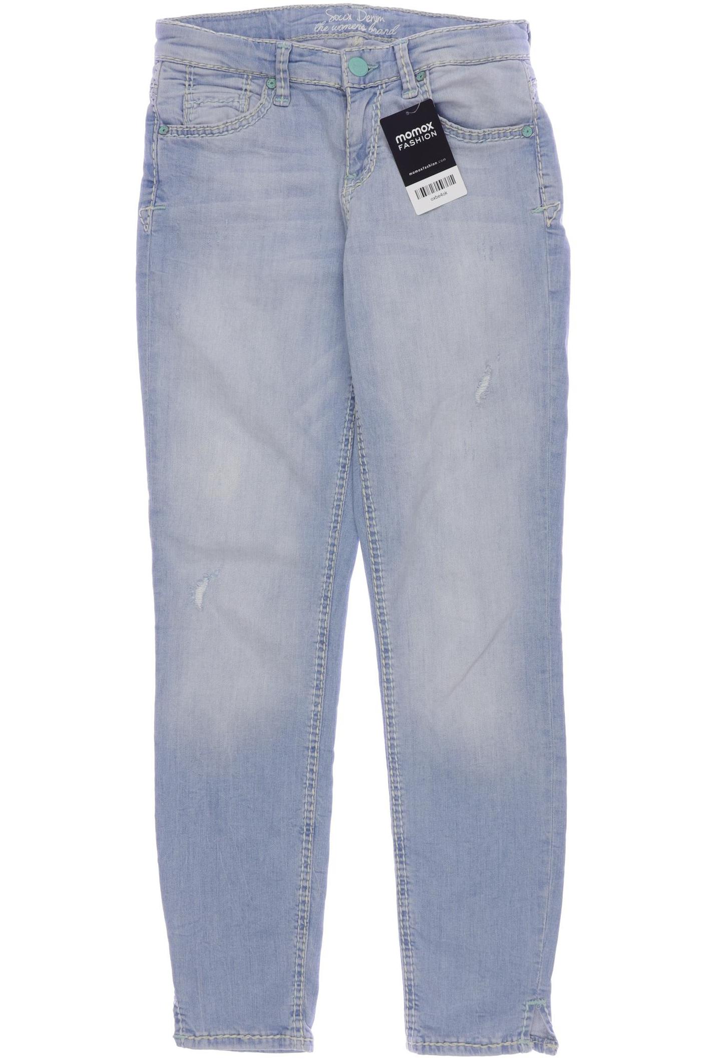 

Soccx Damen Jeans, hellblau, Gr. 26