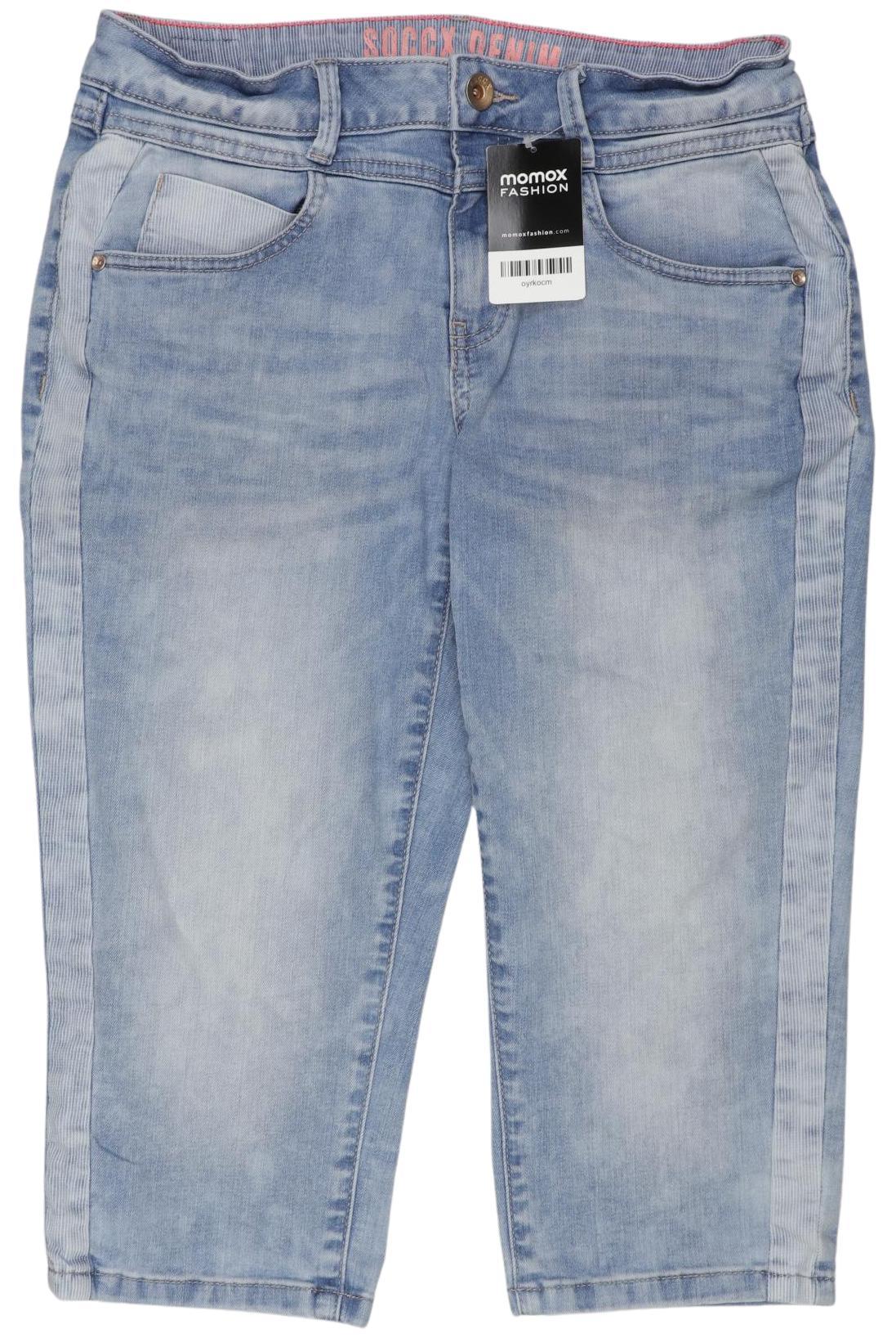 

Soccx Damen Jeans, hellblau, Gr. 30
