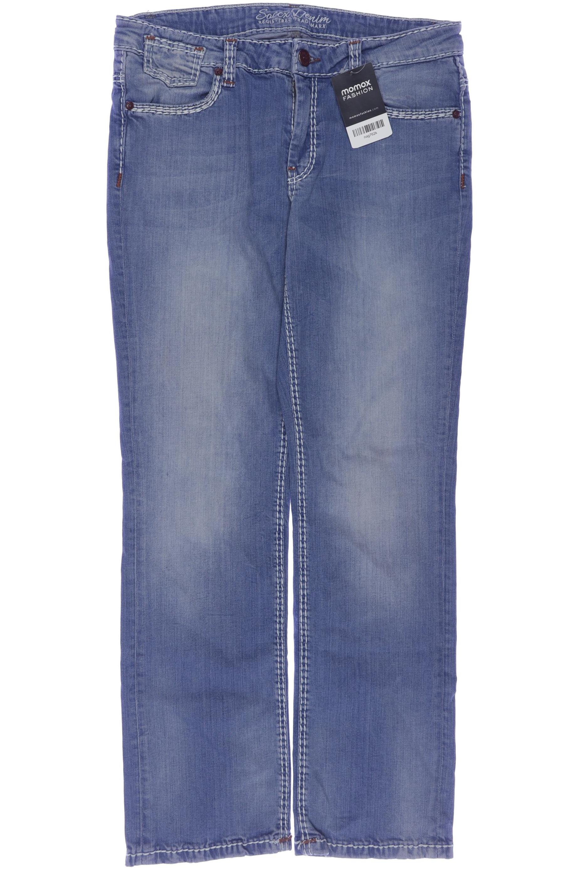

Soccx Damen Jeans, blau, Gr. 31