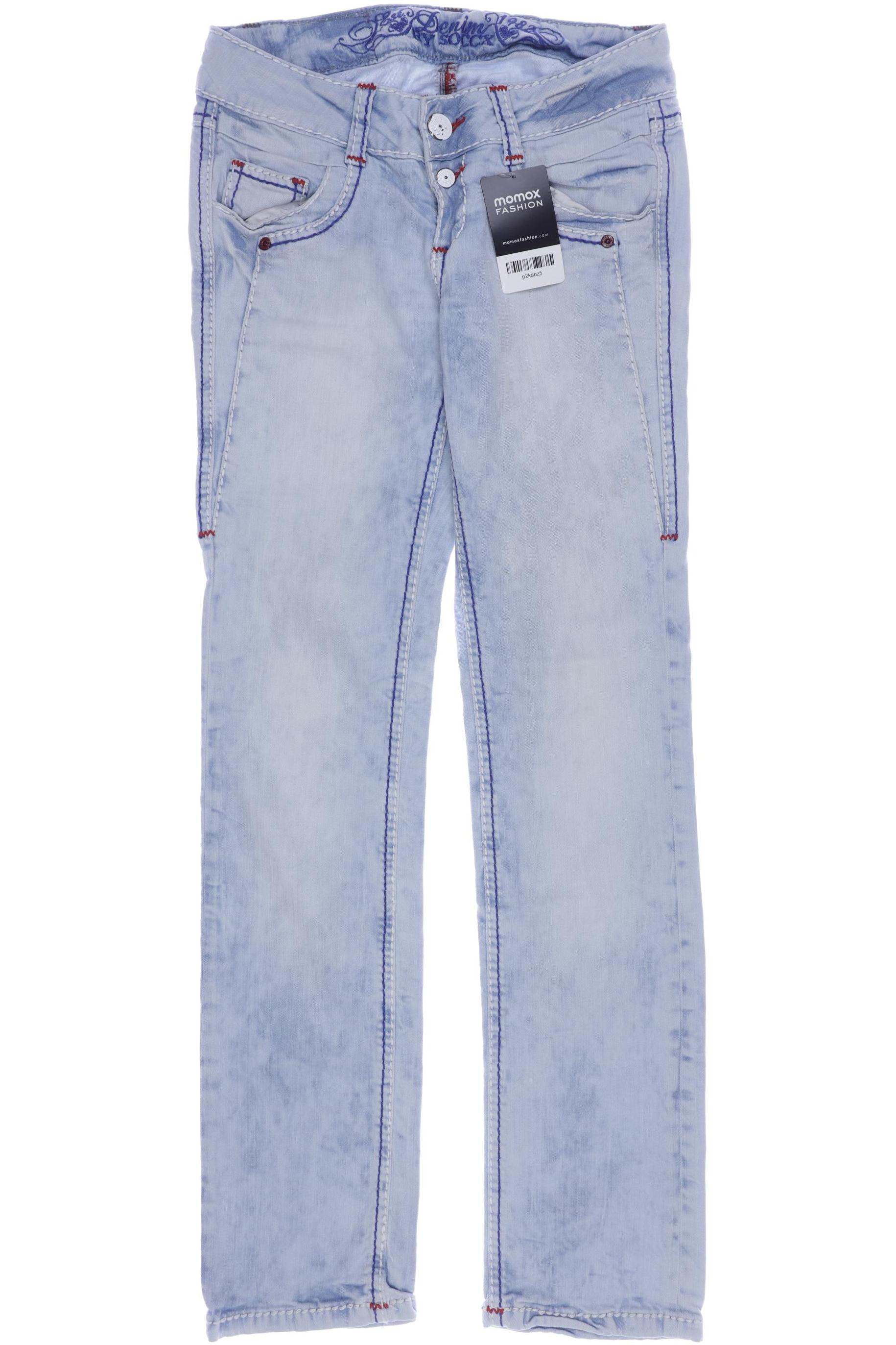 

Soccx Damen Jeans, hellblau, Gr. 28