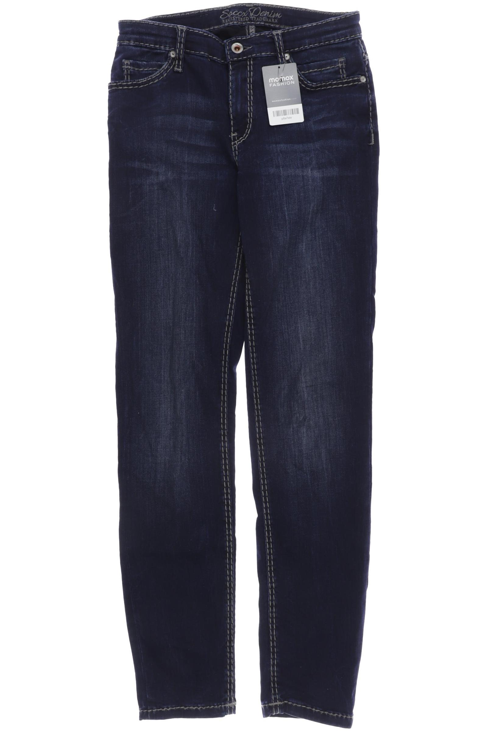 

Soccx Damen Jeans, marineblau, Gr. 29