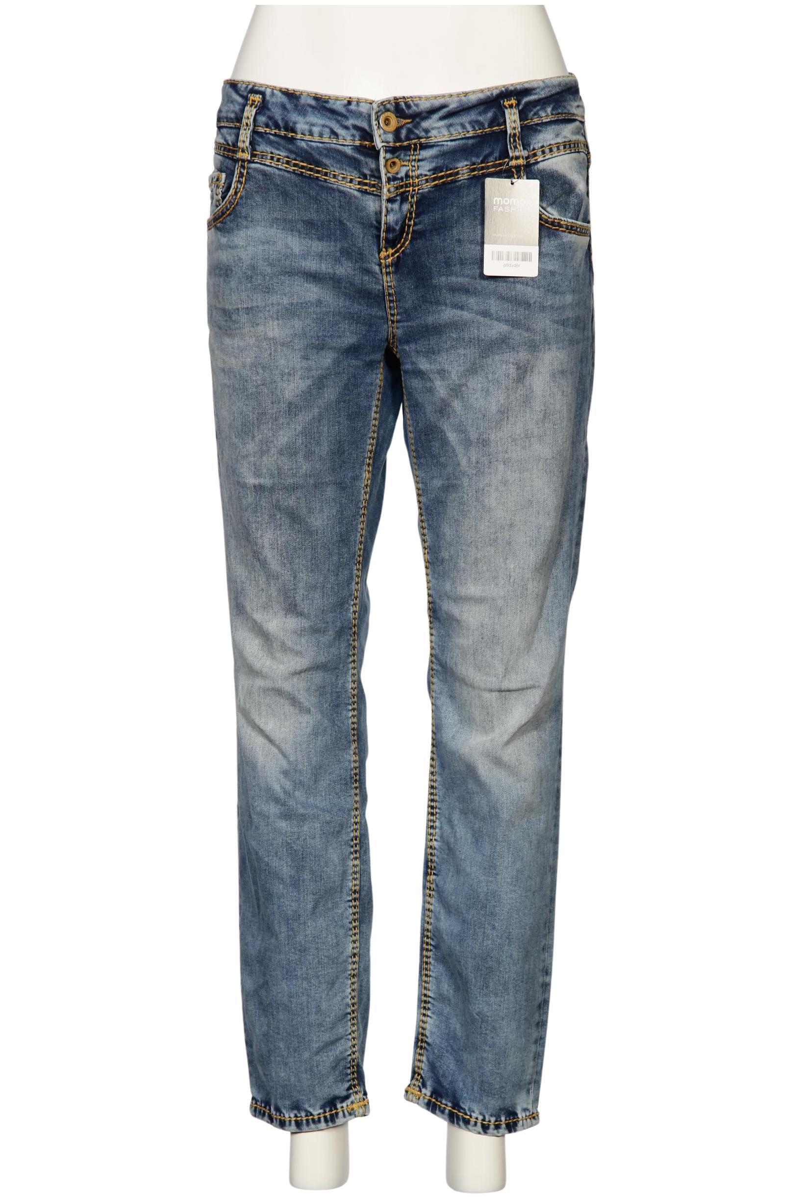 

Soccx Damen Jeans, blau, Gr. 33