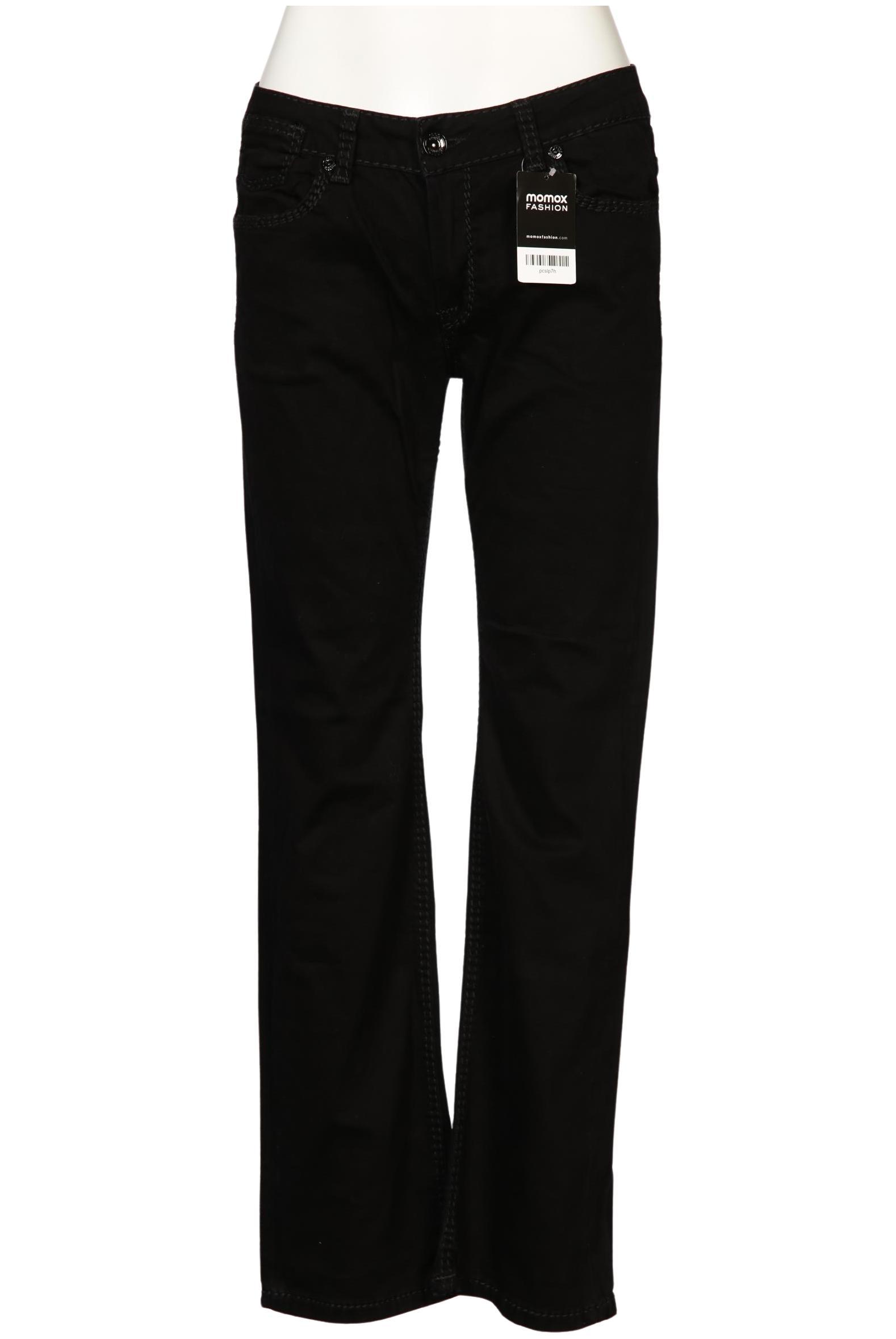 

Soccx Damen Jeans, schwarz, Gr. 31