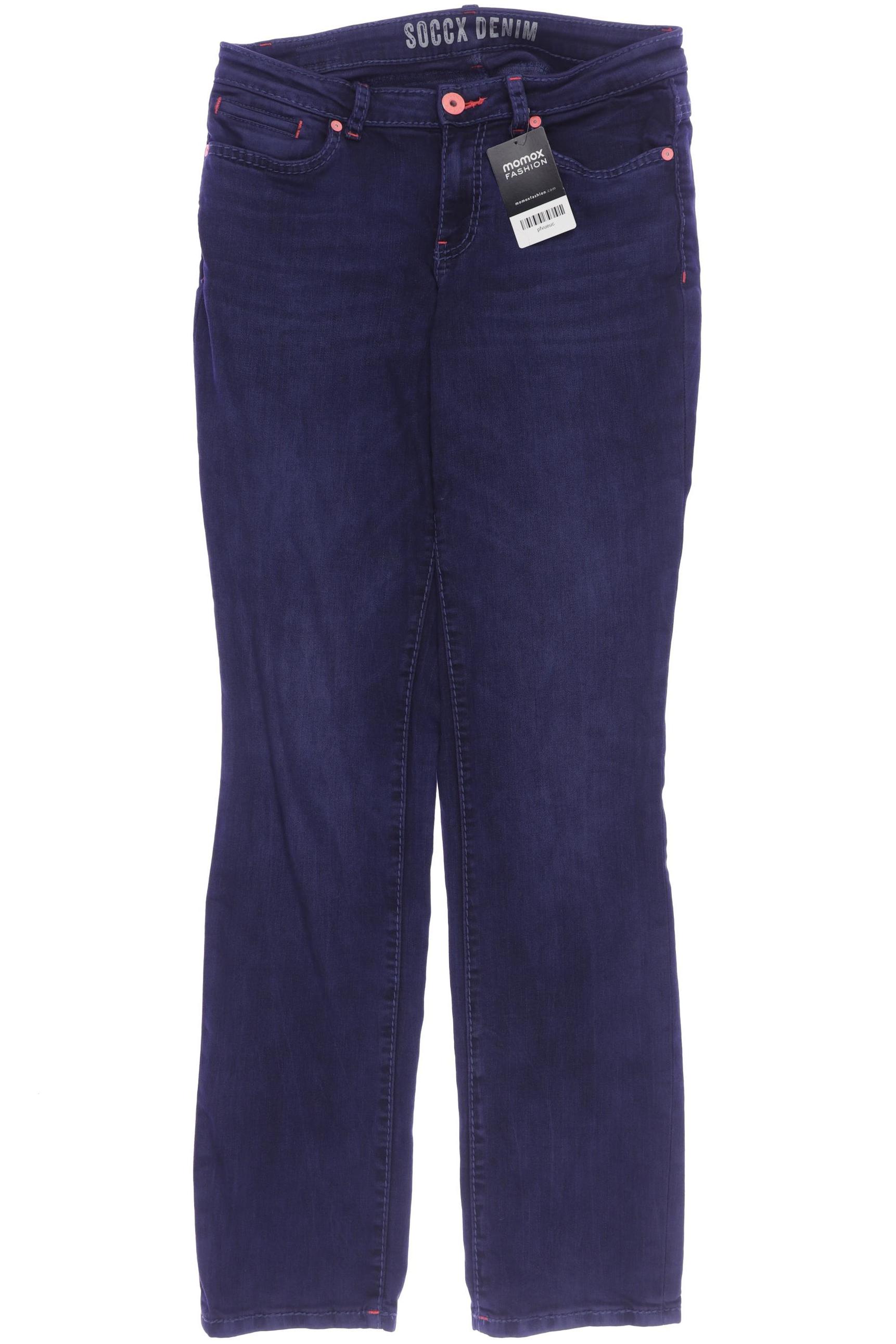 

Soccx Damen Jeans, marineblau, Gr. 29