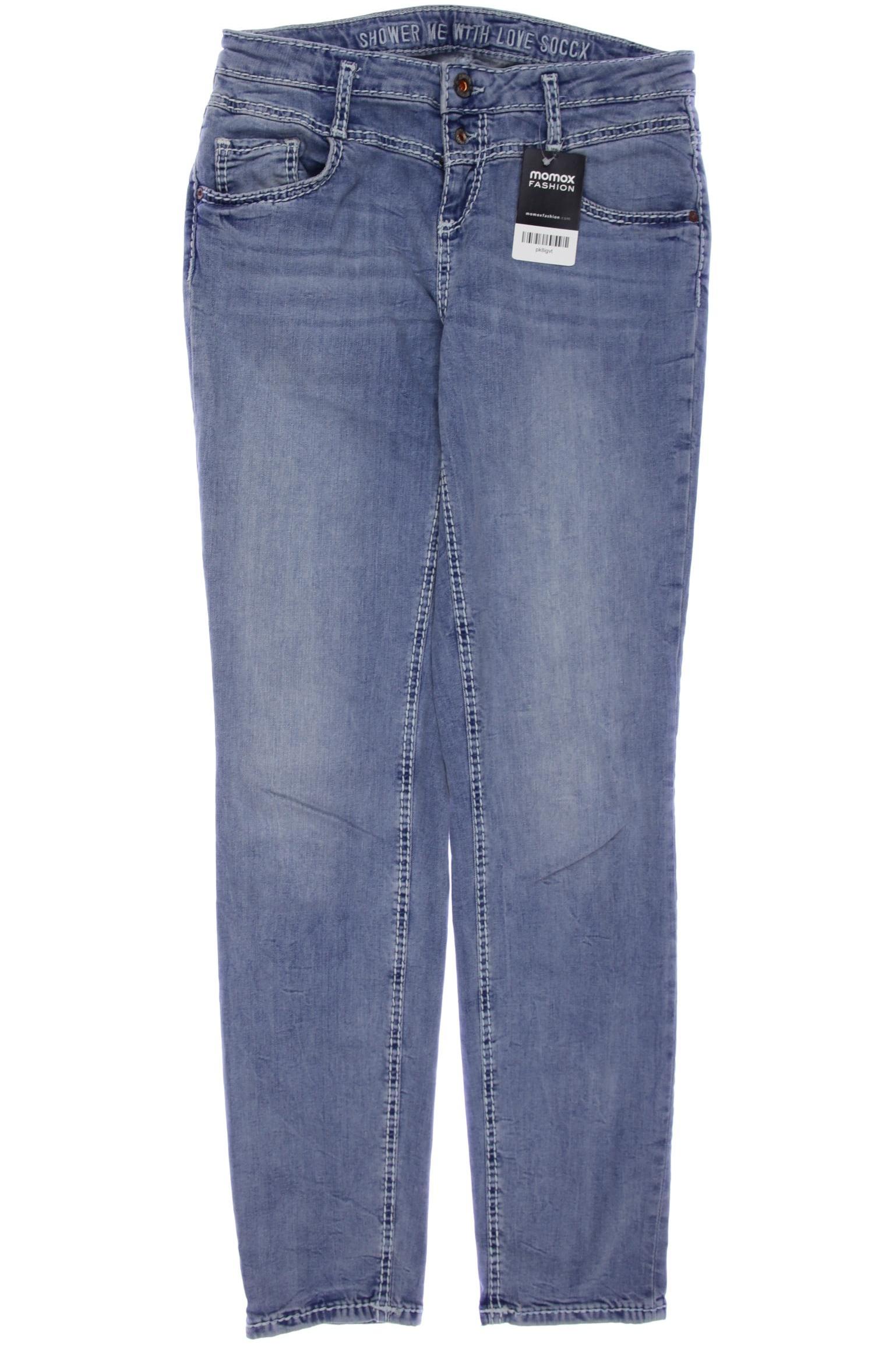 

Soccx Damen Jeans, blau, Gr. 29
