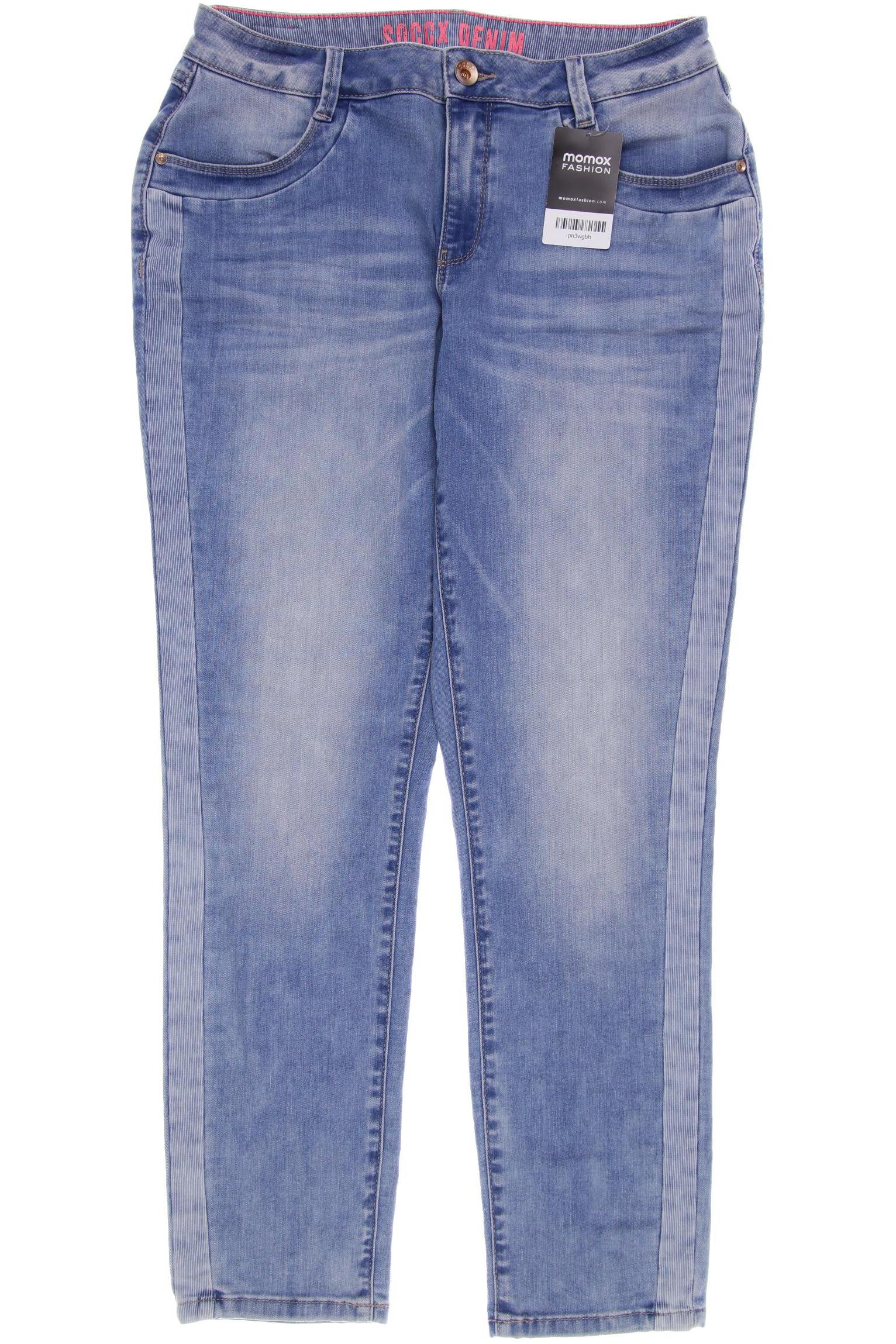 

SOCCX Damen Jeans, blau