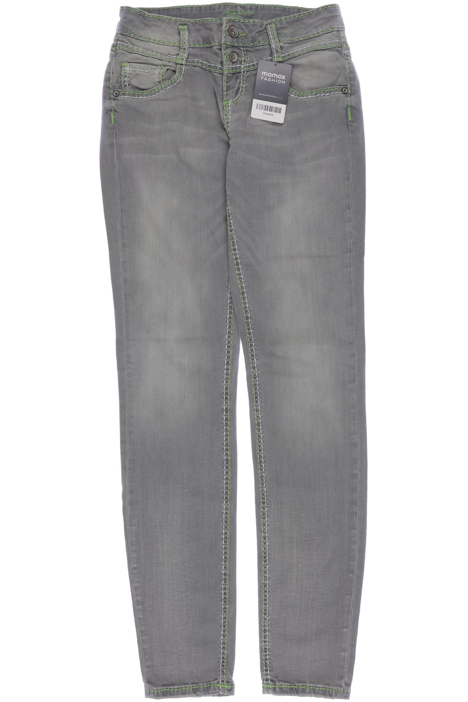 

Soccx Damen Jeans, grau, Gr. 29