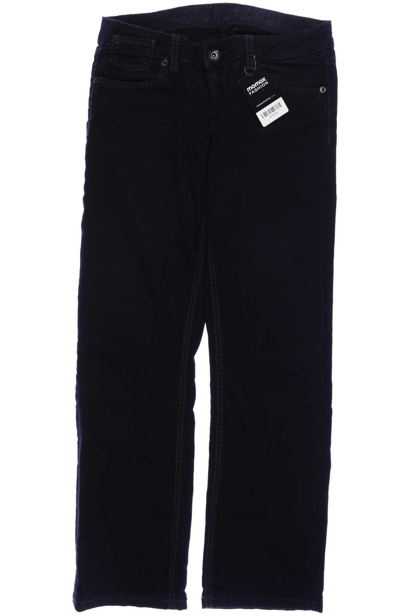 

Soccx Damen Jeans, schwarz, Gr. 29