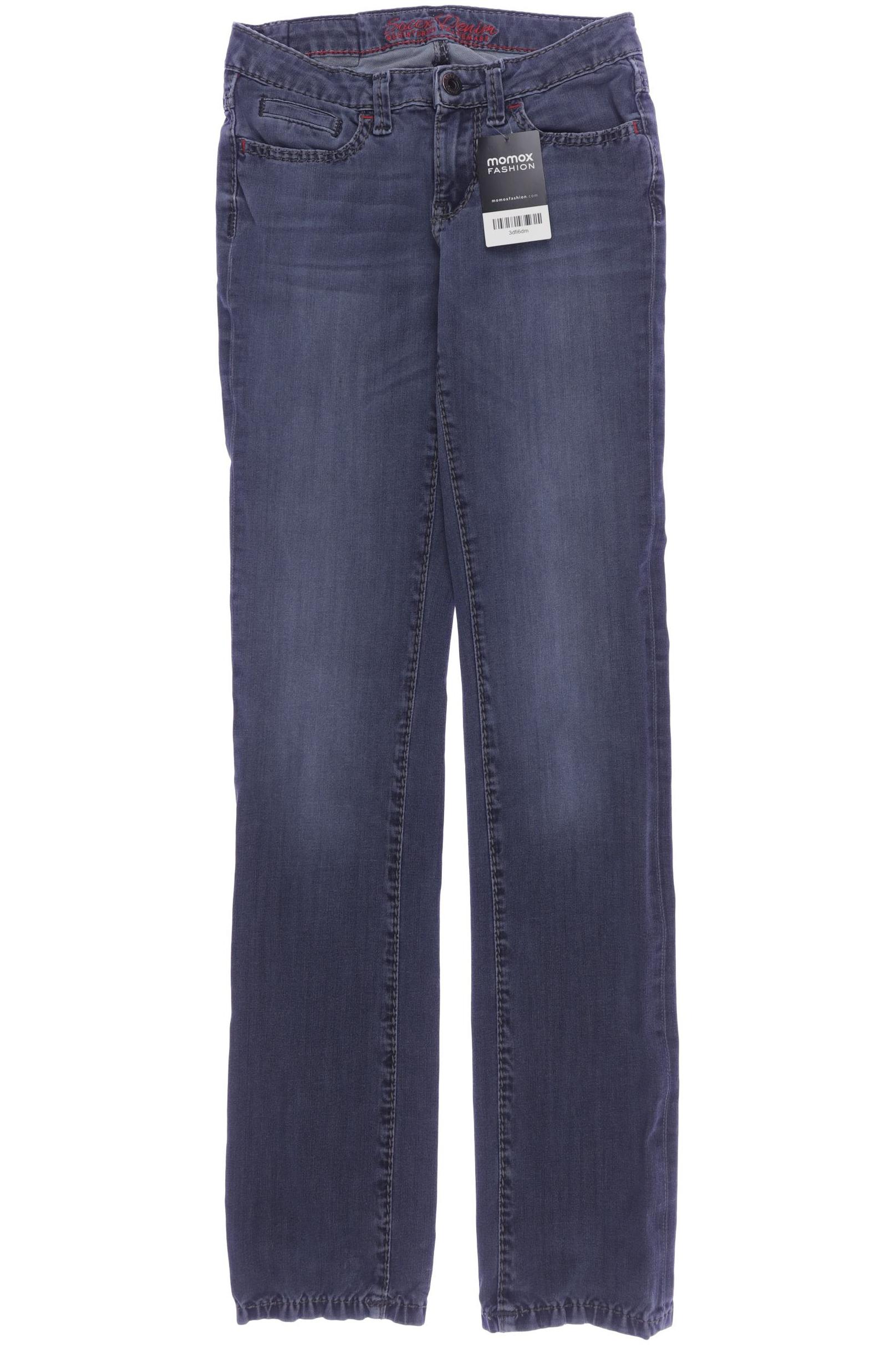 

Soccx Damen Jeans, blau, Gr. 26