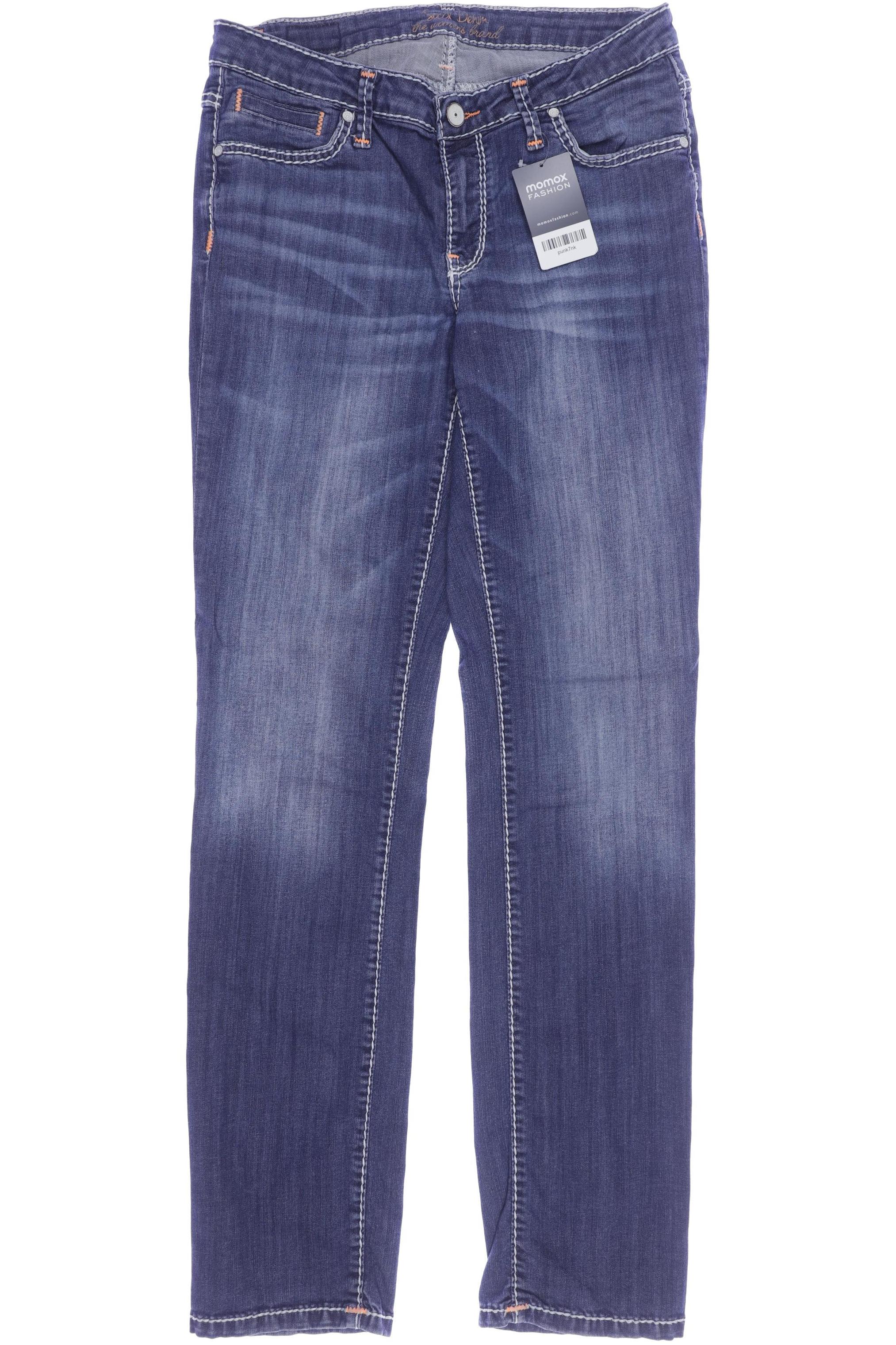 

SOCCX Damen Jeans, blau