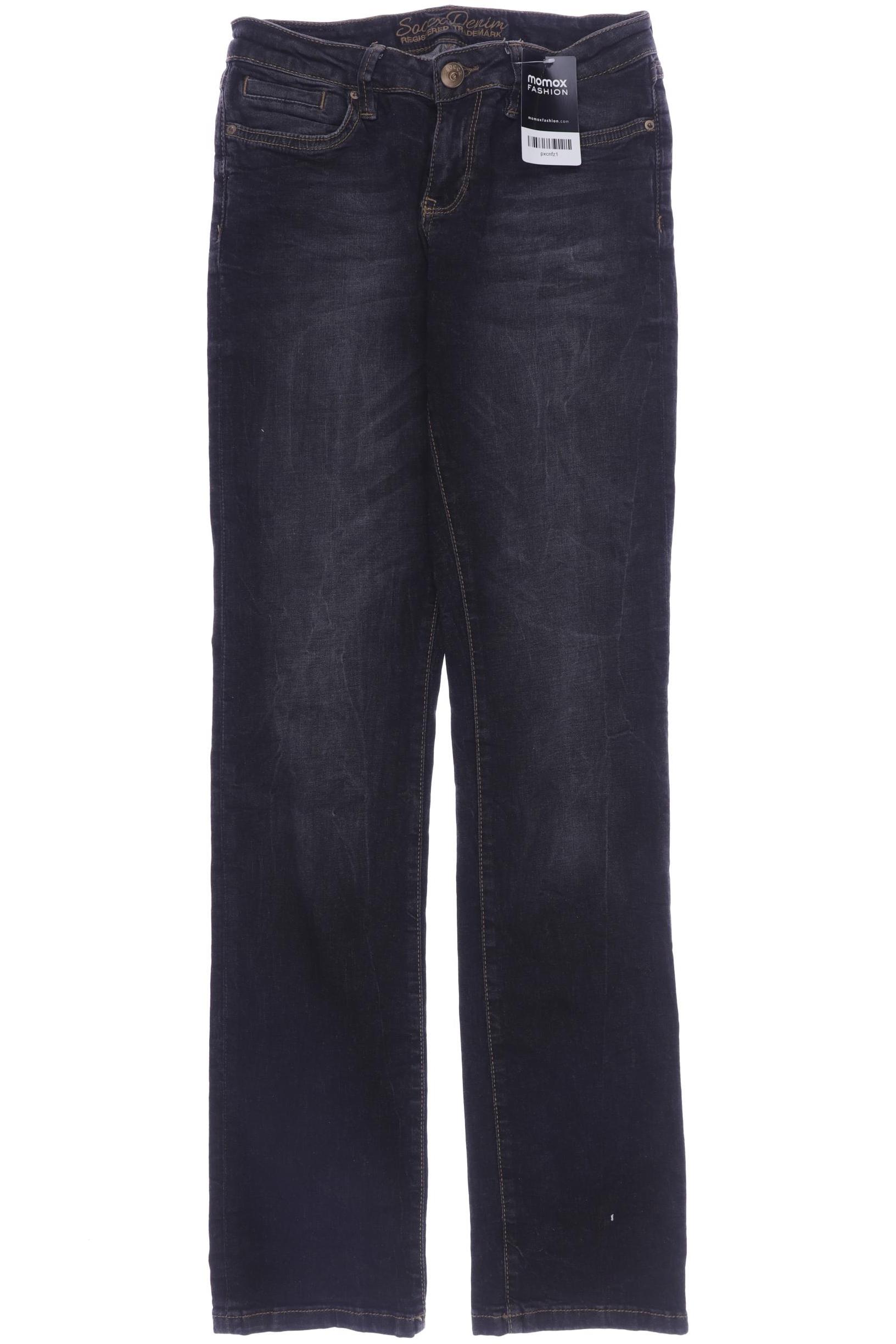 

Soccx Damen Jeans, grau, Gr. 27