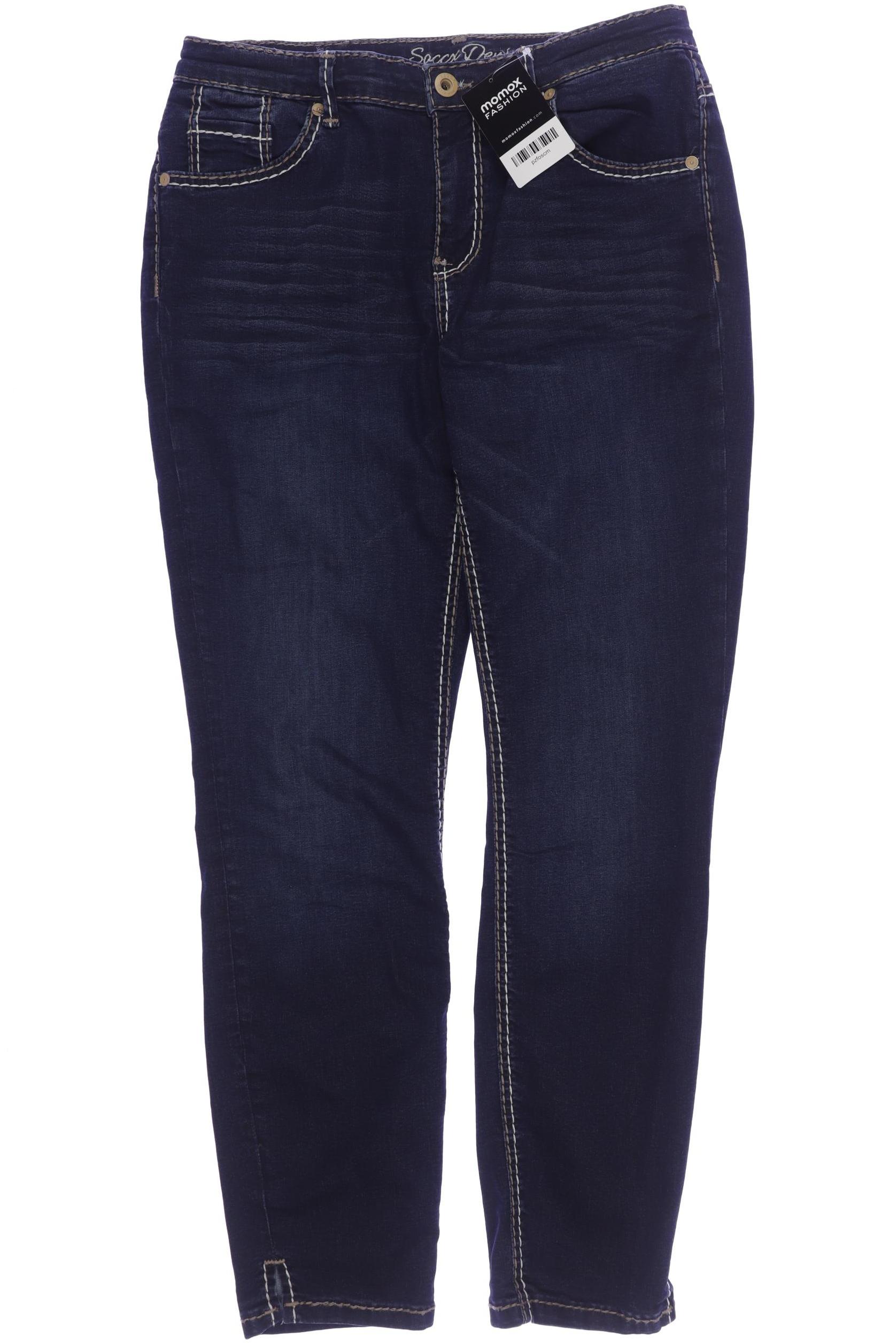 

Soccx Damen Jeans, marineblau, Gr. 31