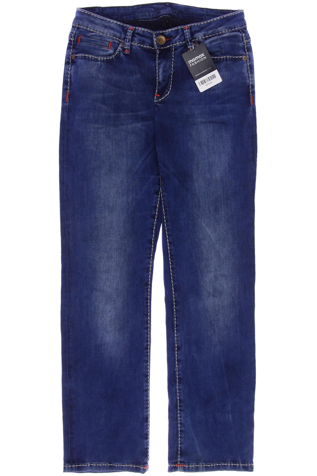 

SOCCX Damen Jeans, blau