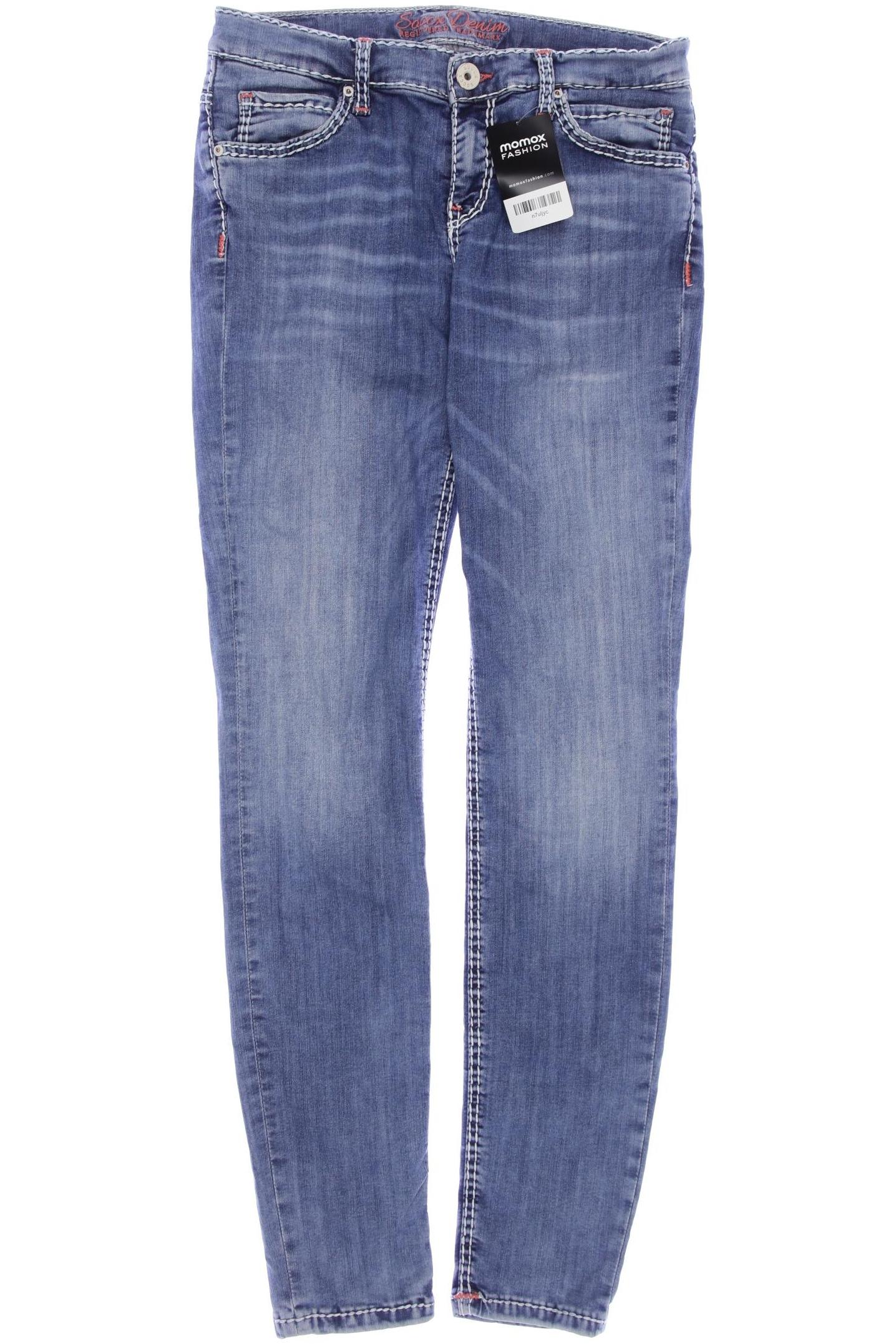 

Soccx Damen Jeans, blau, Gr. 30