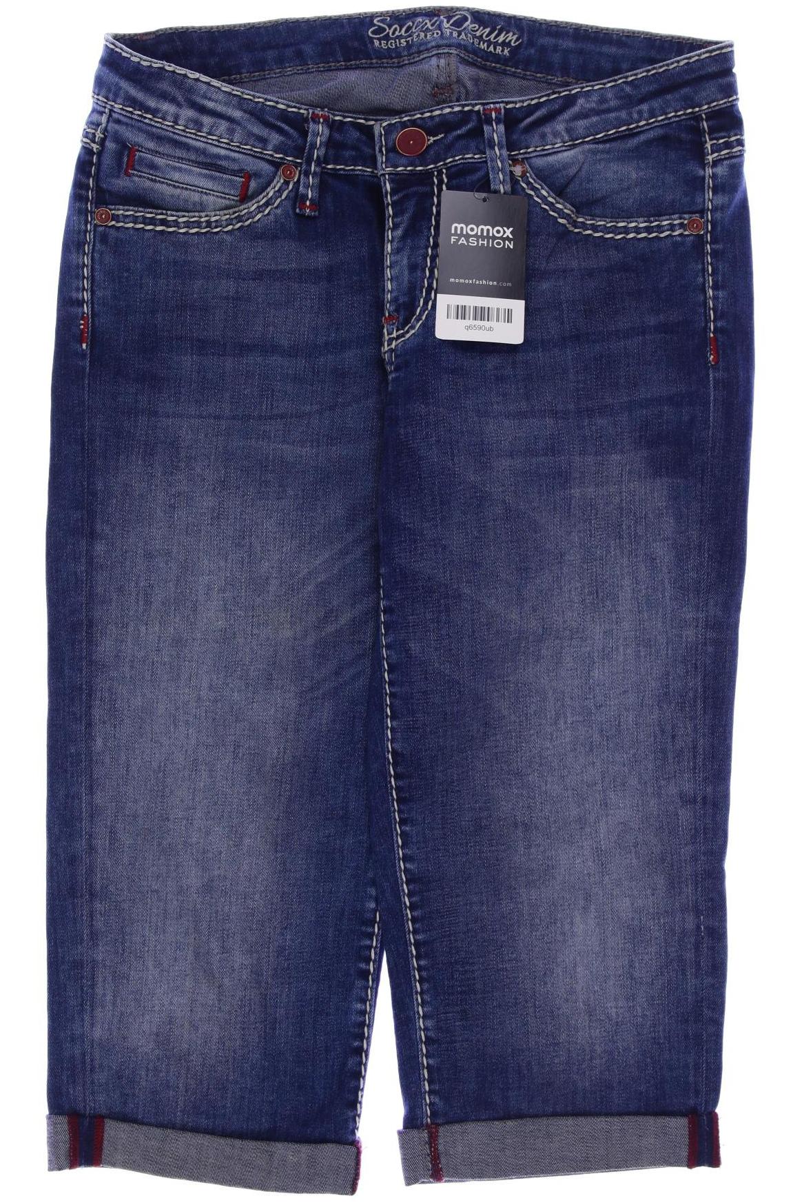 

SOCCX Damen Jeans, blau