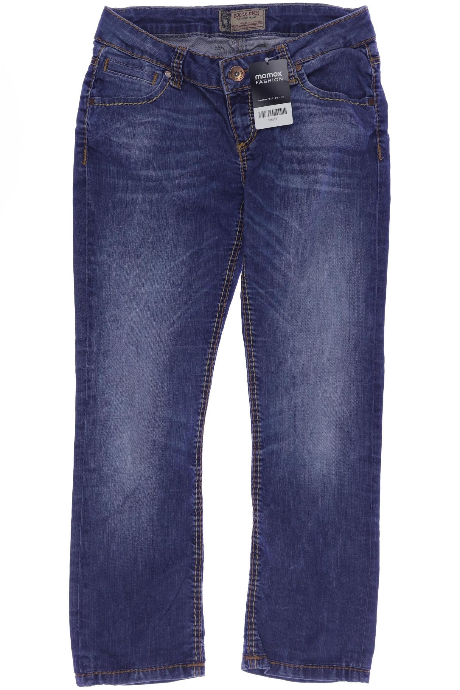 

Soccx Damen Jeans, blau, Gr. 30