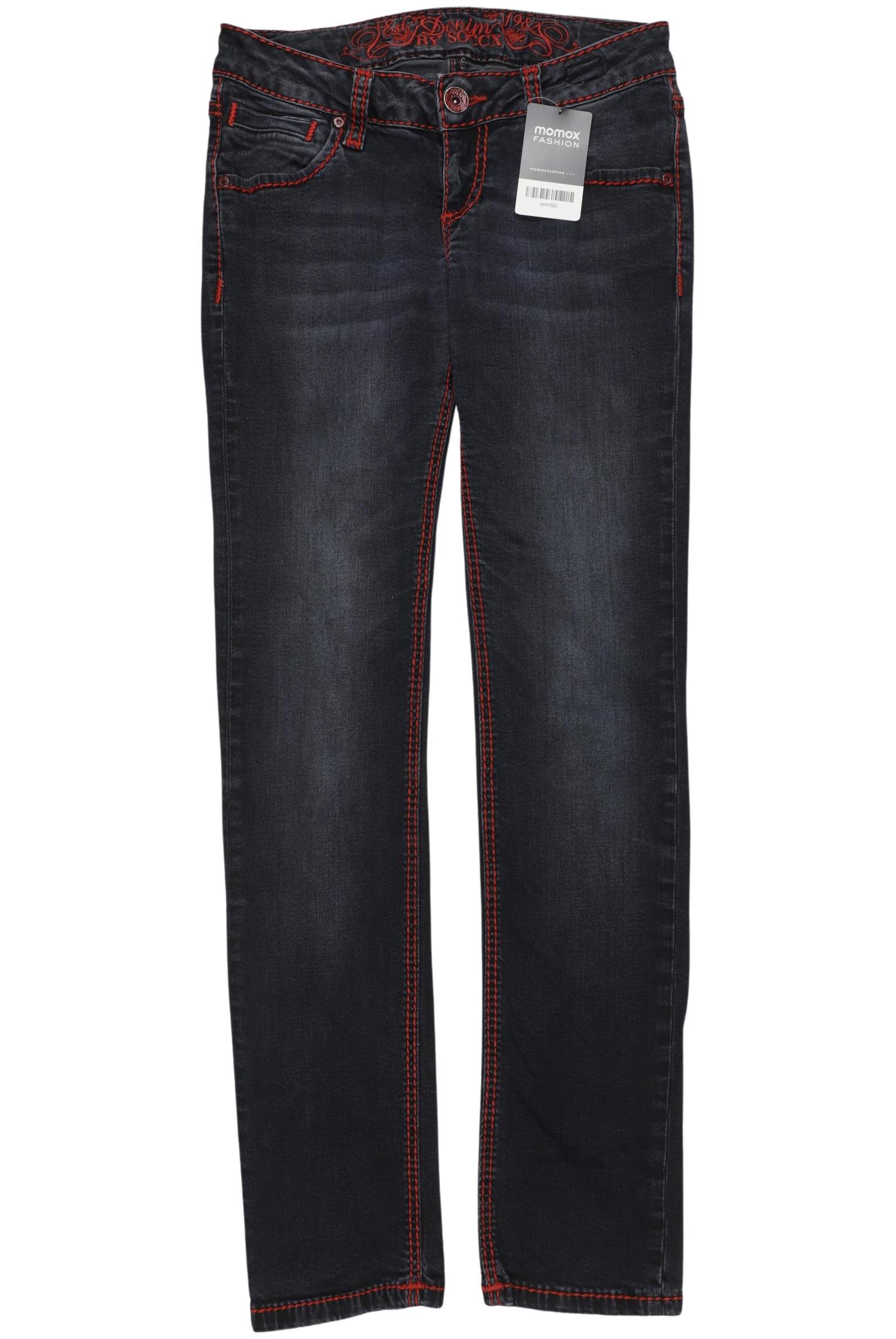 

Soccx Damen Jeans, marineblau, Gr. 26