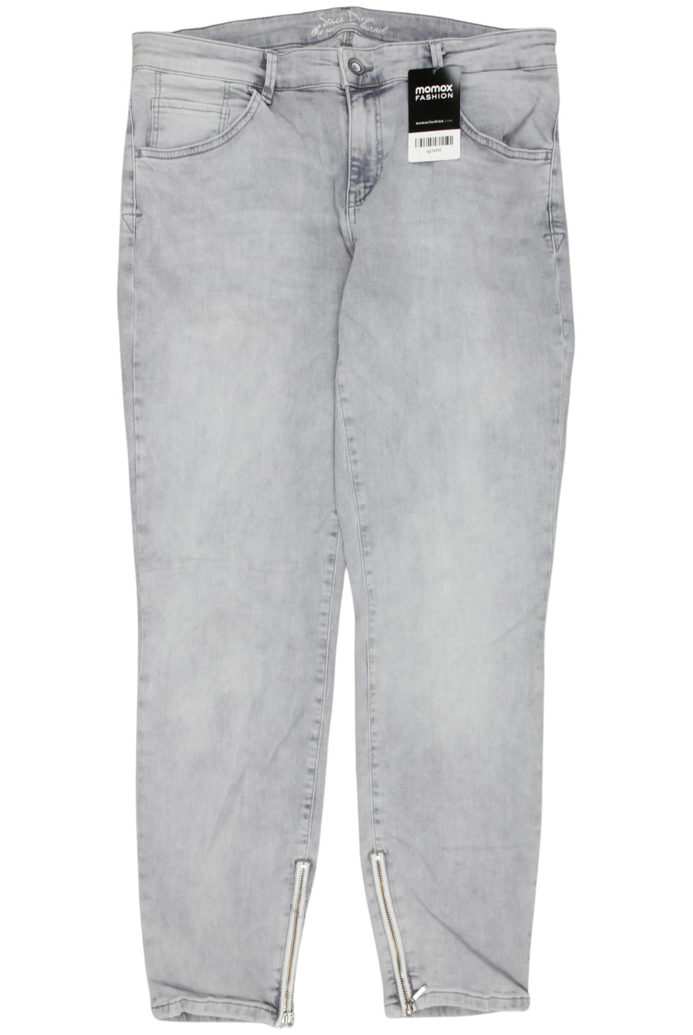

Soccx Damen Jeans, grau, Gr. 32