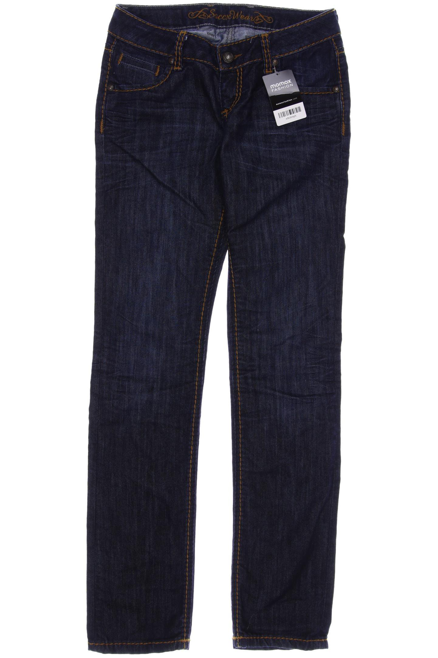 

Soccx Damen Jeans, marineblau, Gr. 27