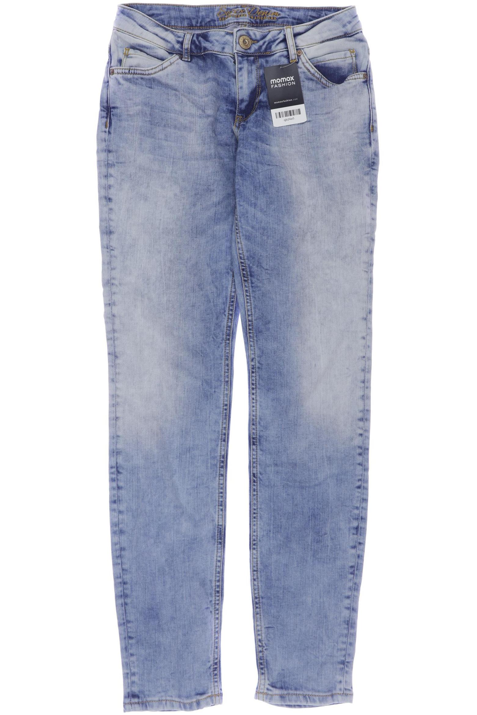 

Soccx Damen Jeans, blau, Gr. 28