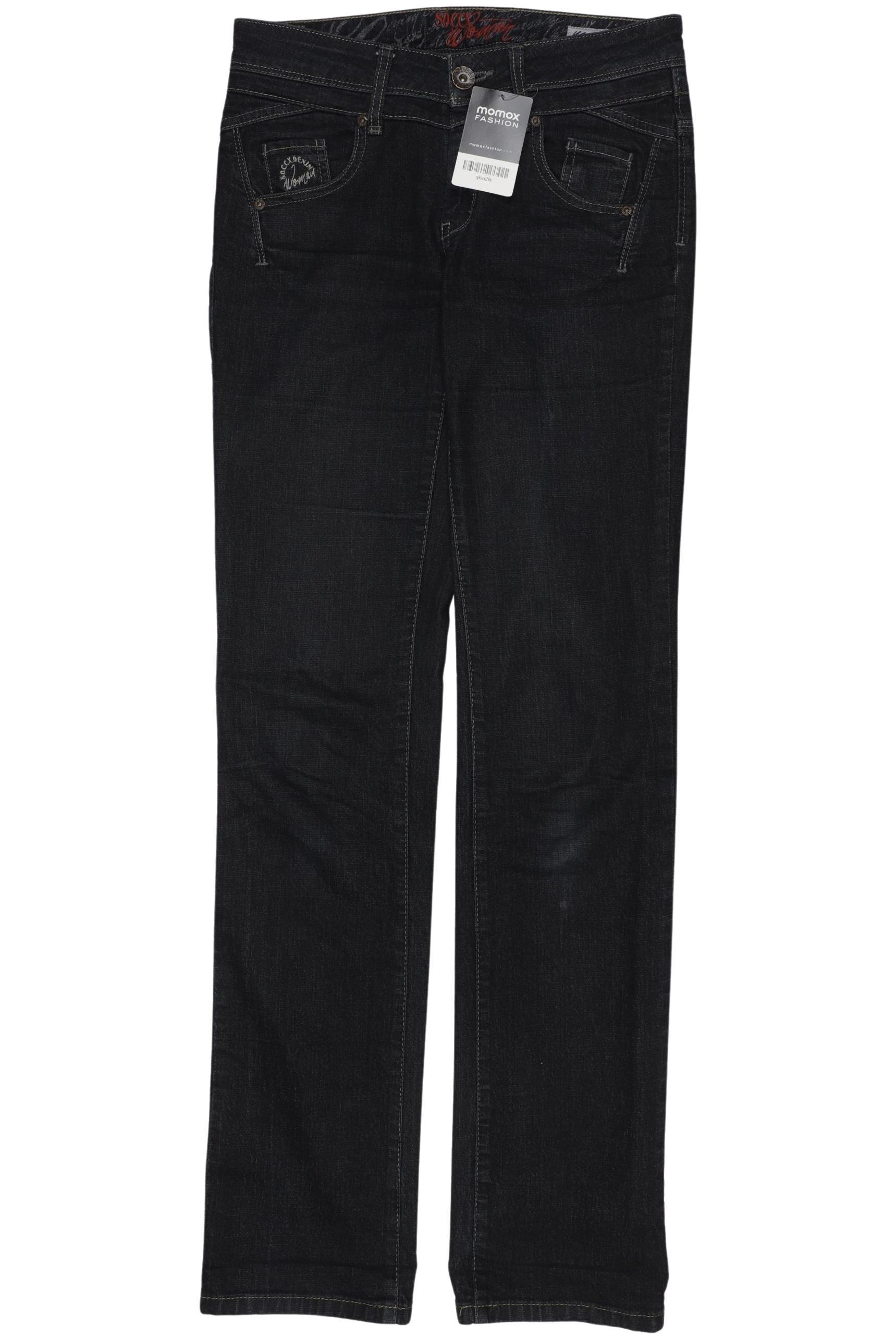 

Soccx Damen Jeans, blau, Gr. 36