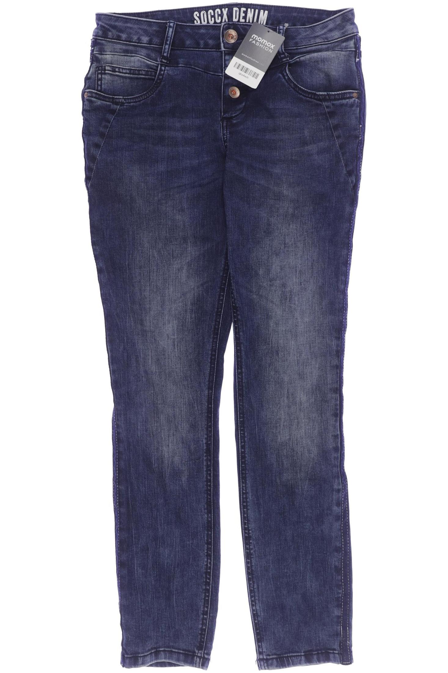

Soccx Damen Jeans, blau, Gr. 29