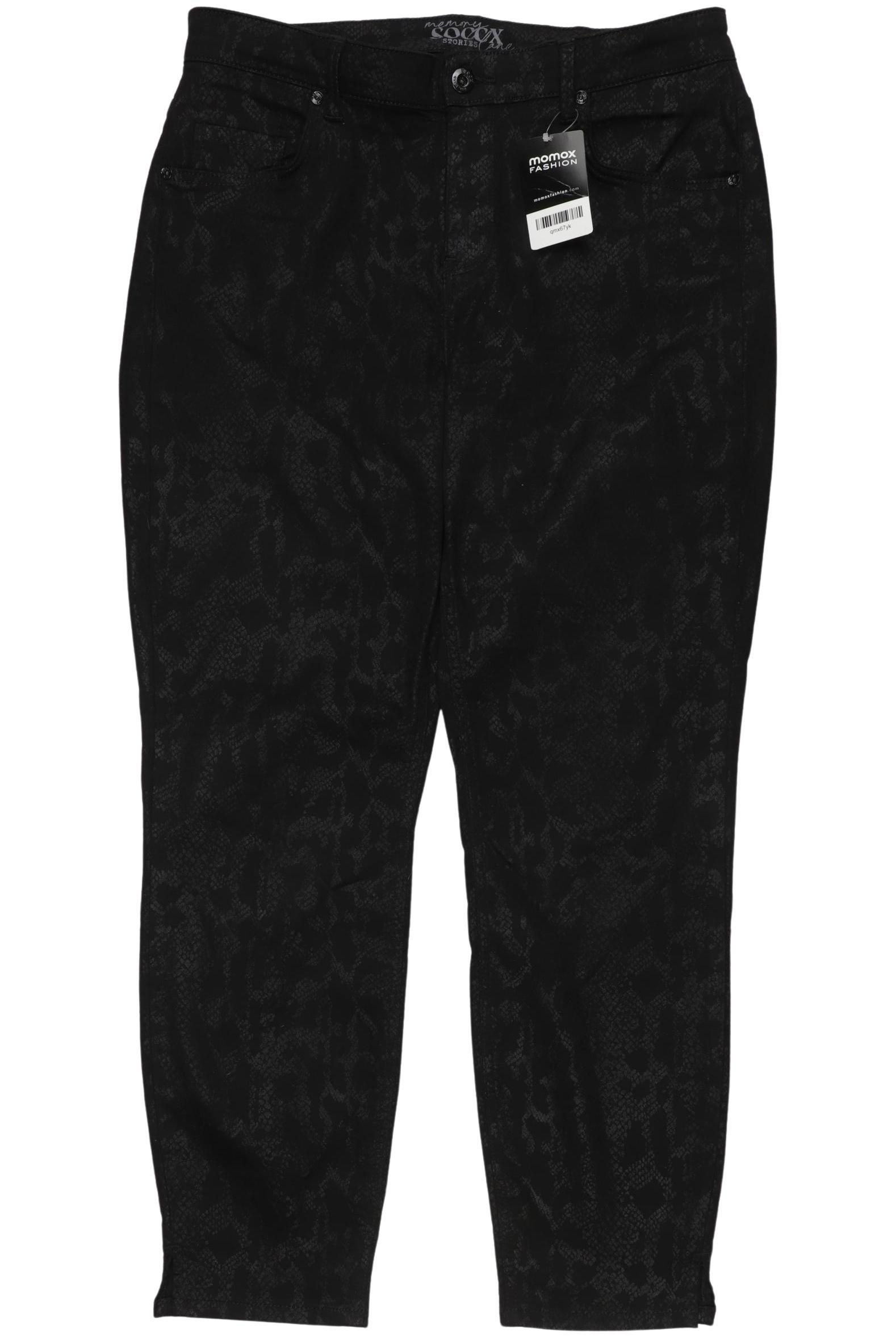 

Soccx Damen Jeans, schwarz, Gr. 33