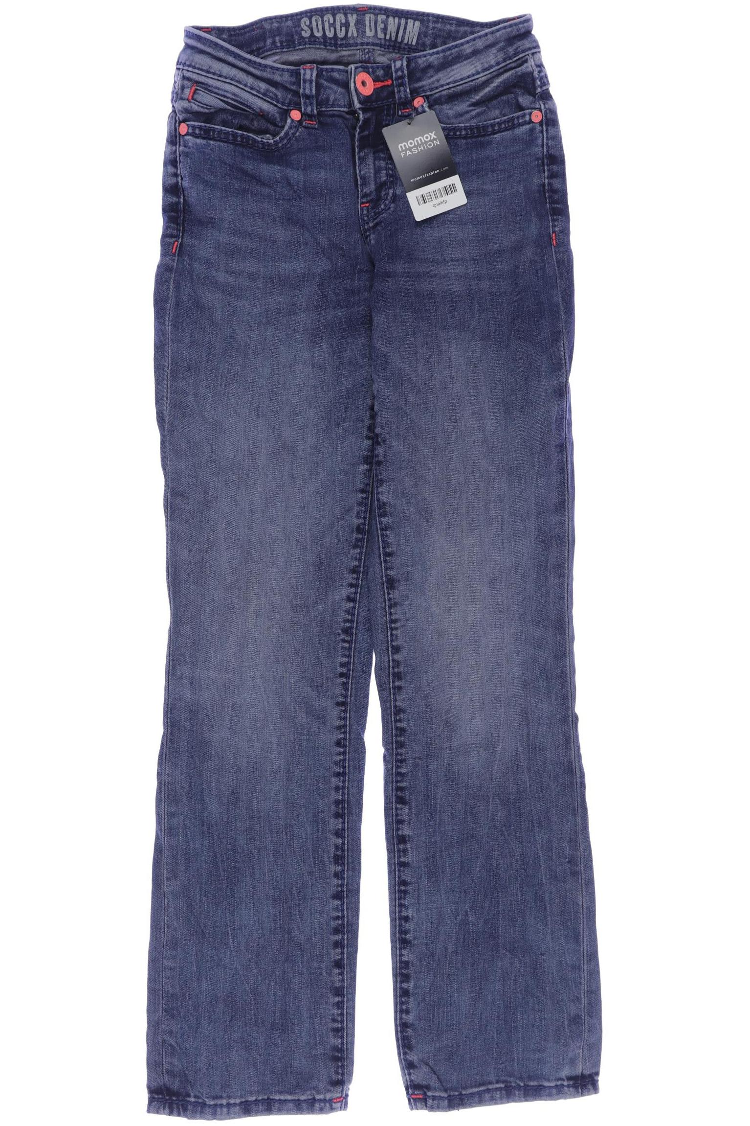 

Soccx Damen Jeans, blau, Gr. 26