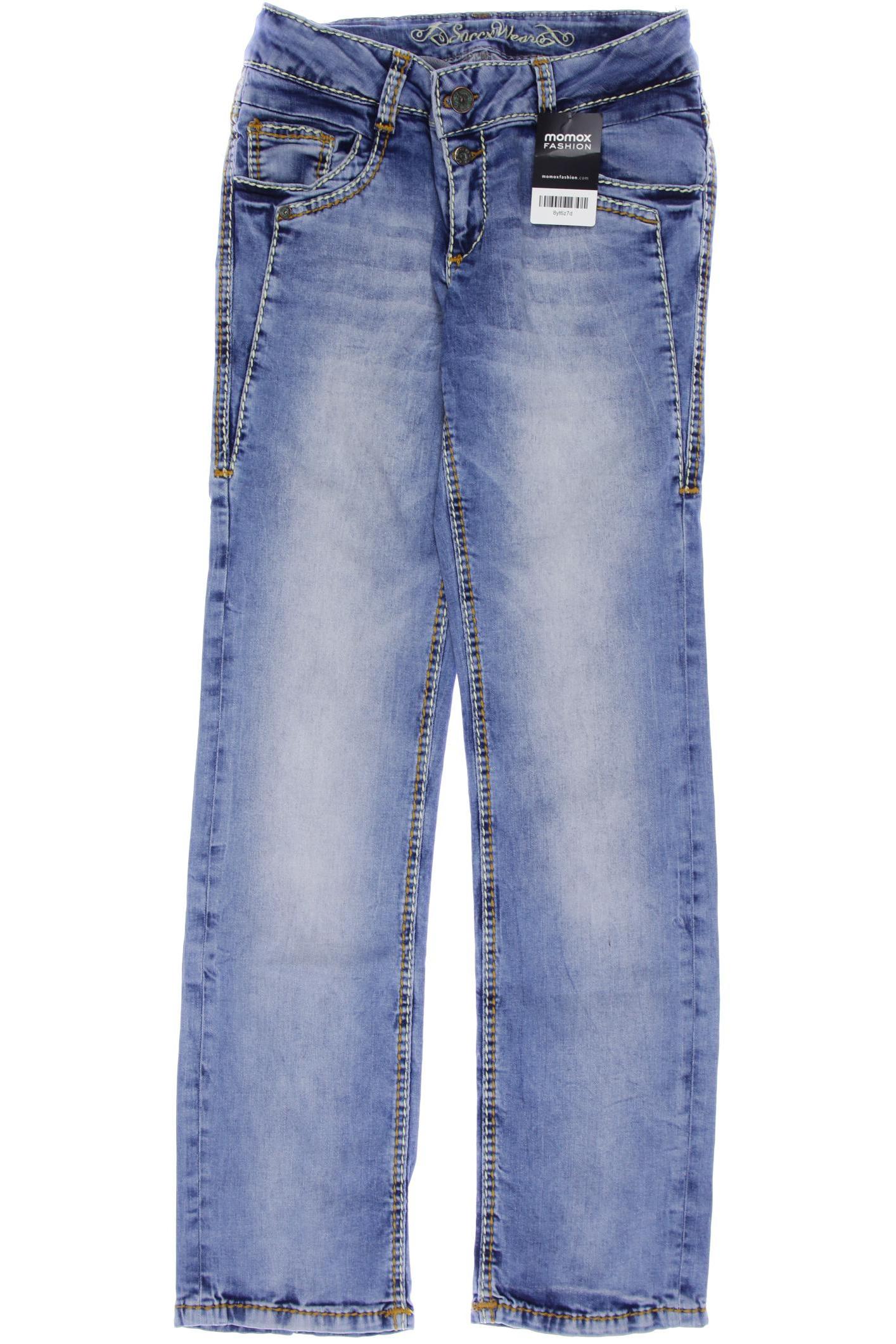 

Soccx Damen Jeans, hellblau, Gr. 30