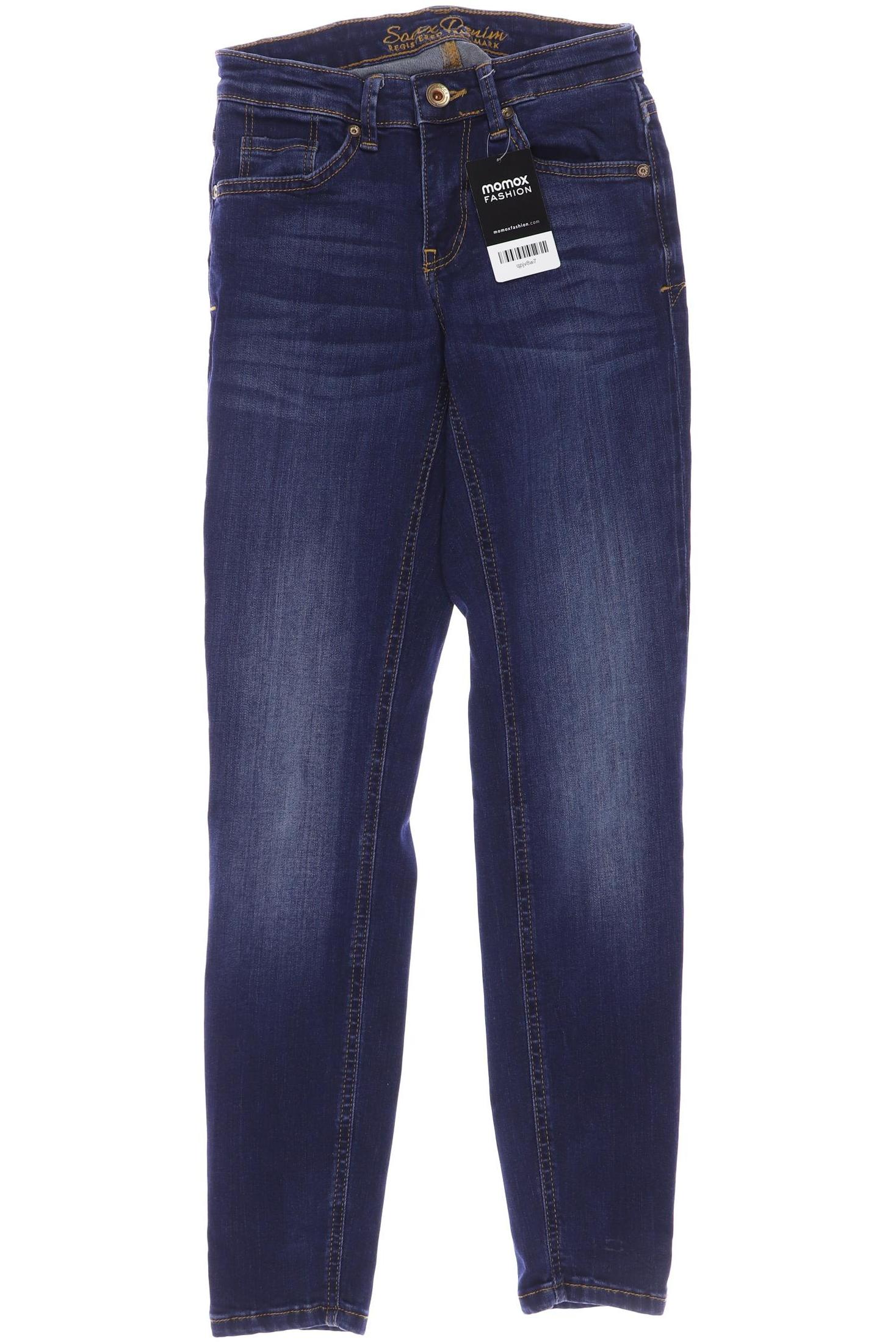 

SOCCX Damen Jeans, marineblau