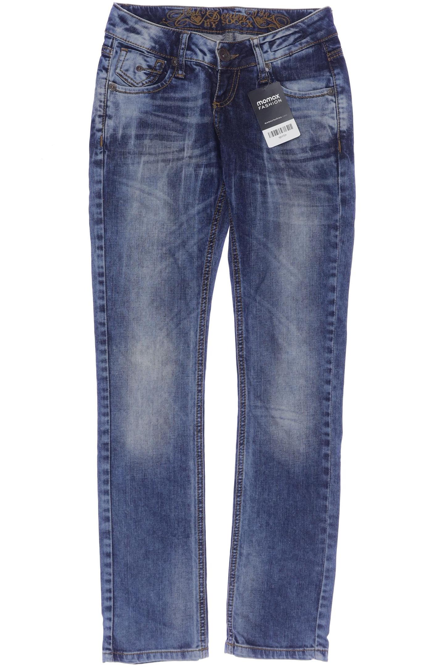 

Soccx Damen Jeans, blau, Gr. 24
