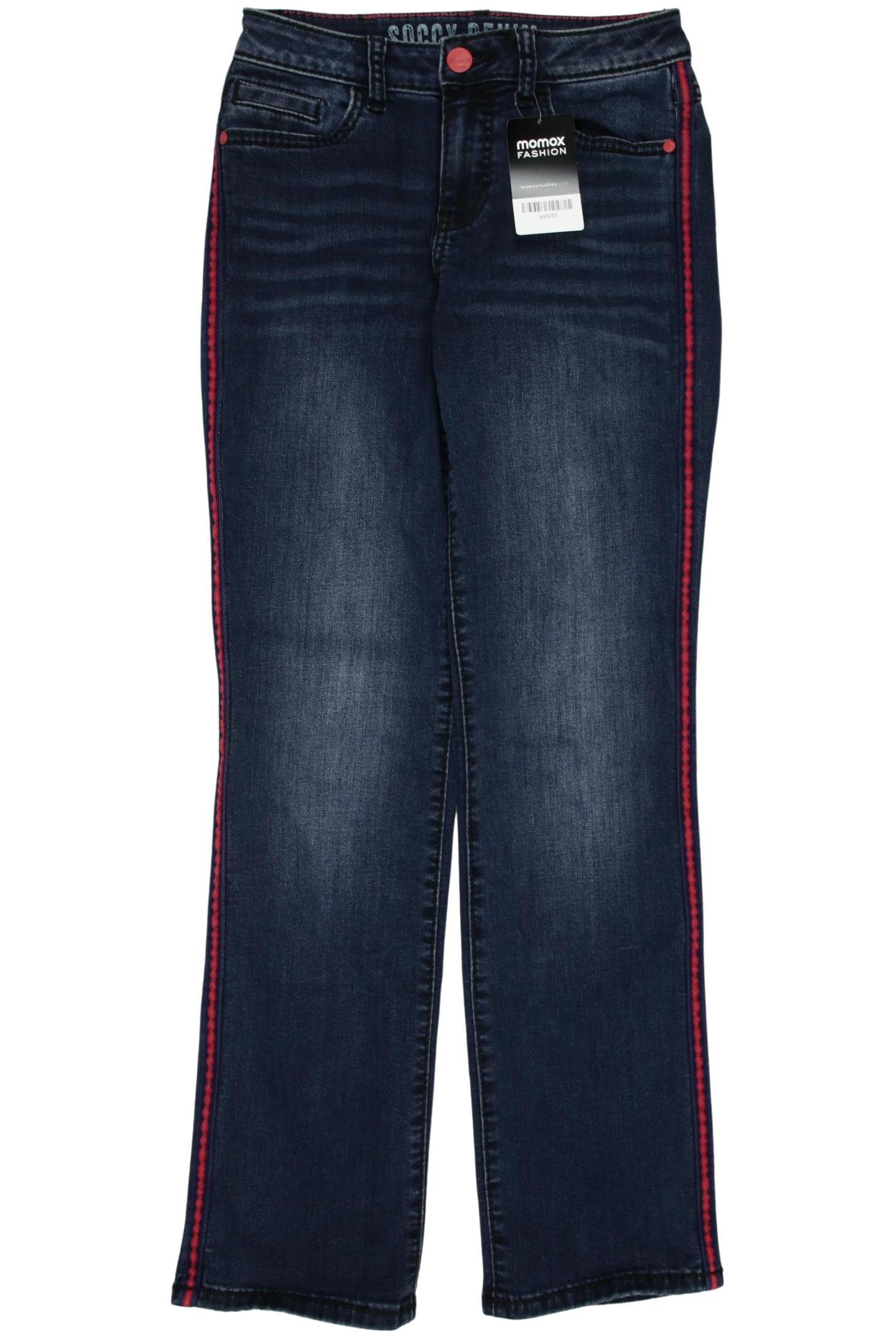 

Soccx Damen Jeans, marineblau, Gr. 26