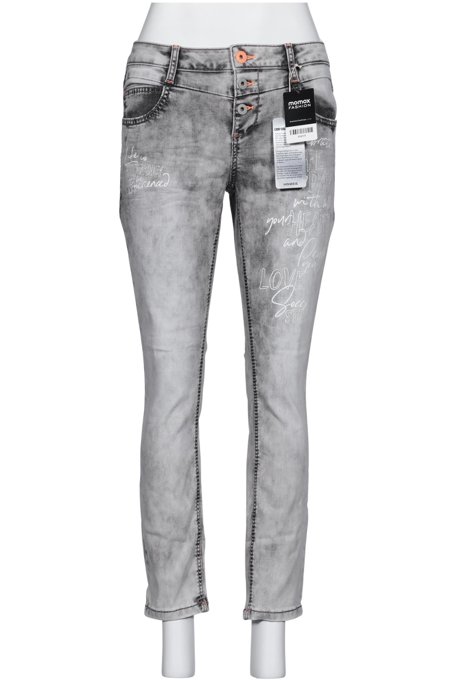 

Soccx Damen Jeans, grau, Gr. 31