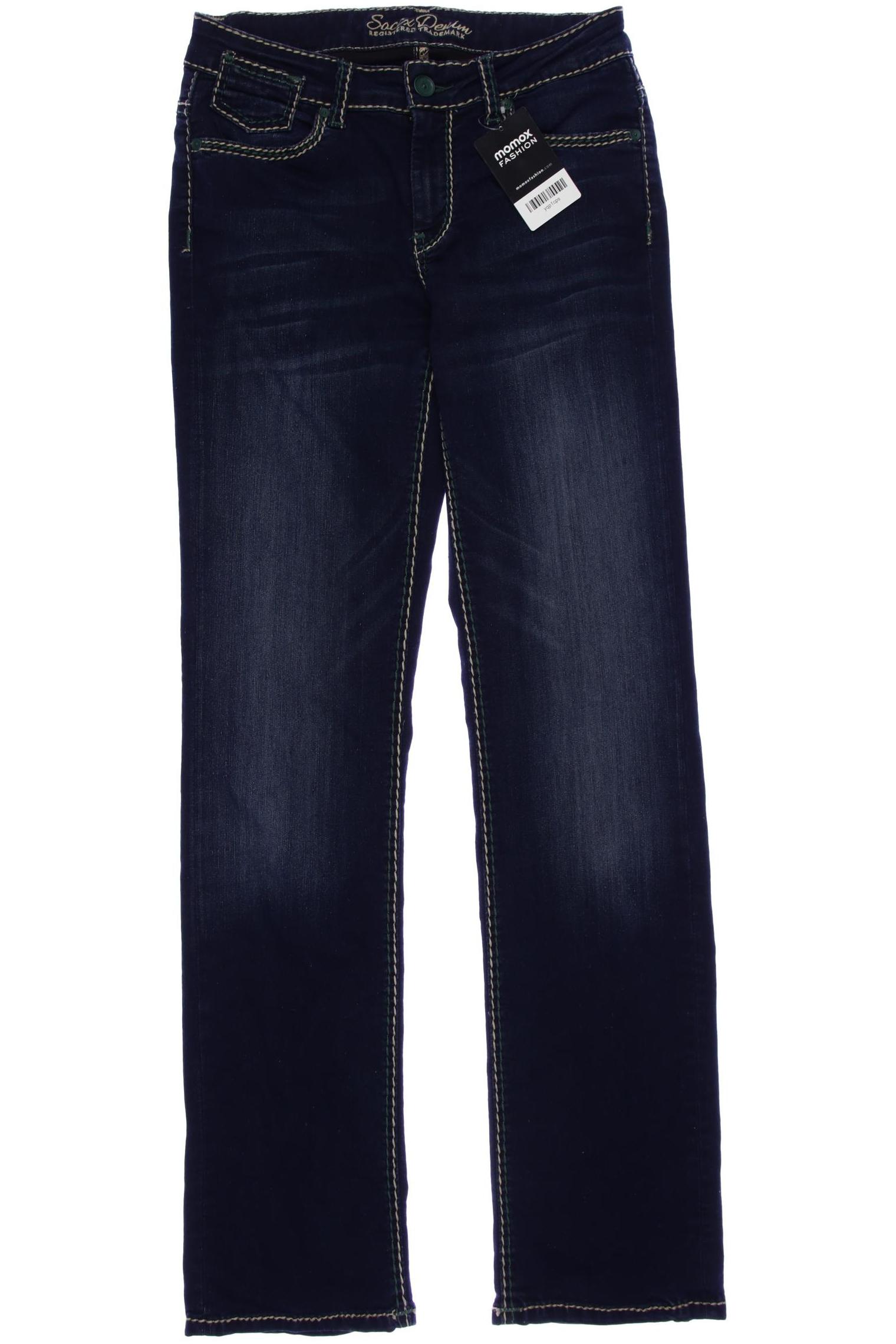 

Soccx Damen Jeans, marineblau, Gr. 28