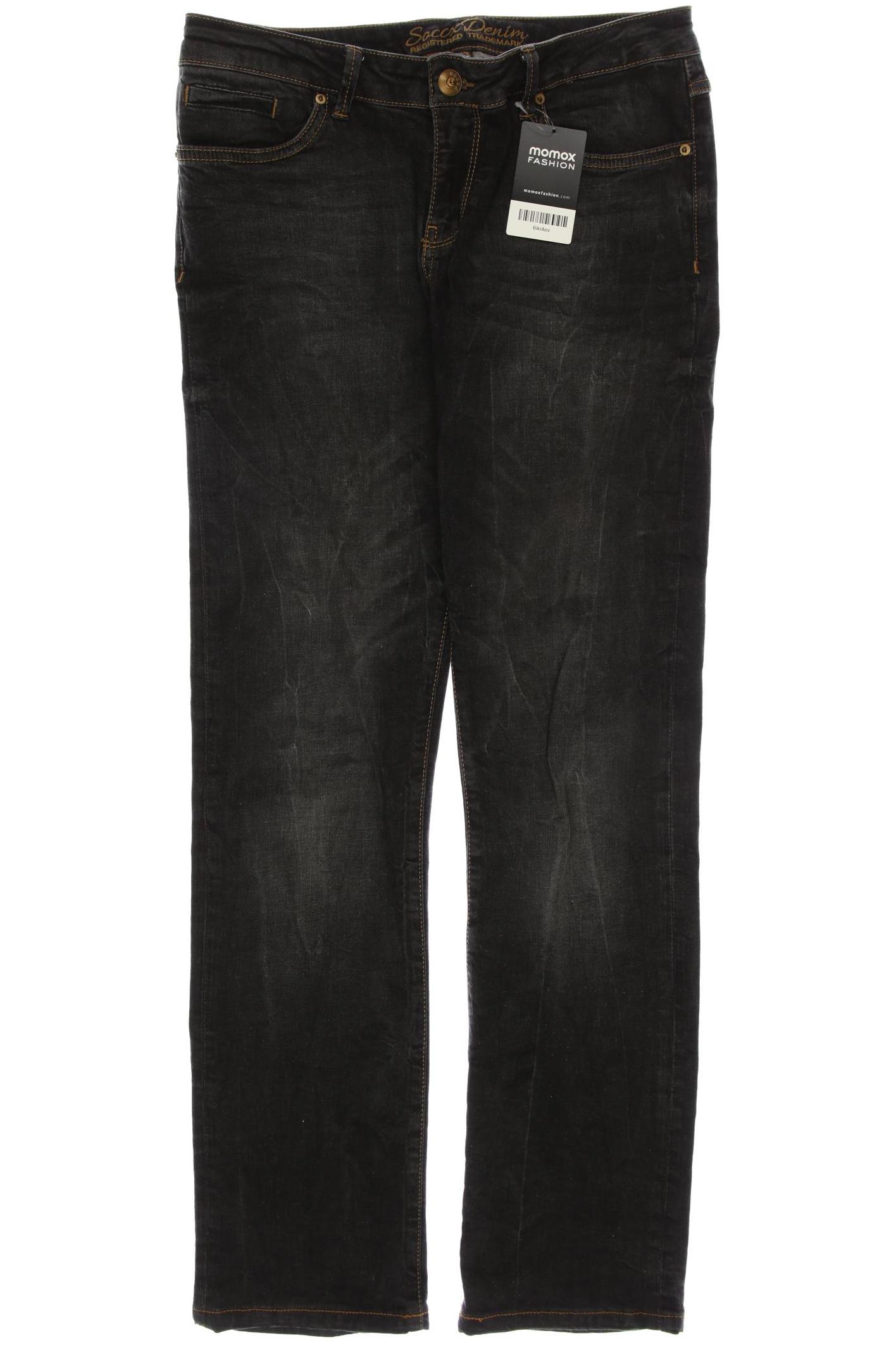 

Soccx Damen Jeans, grau, Gr. 29