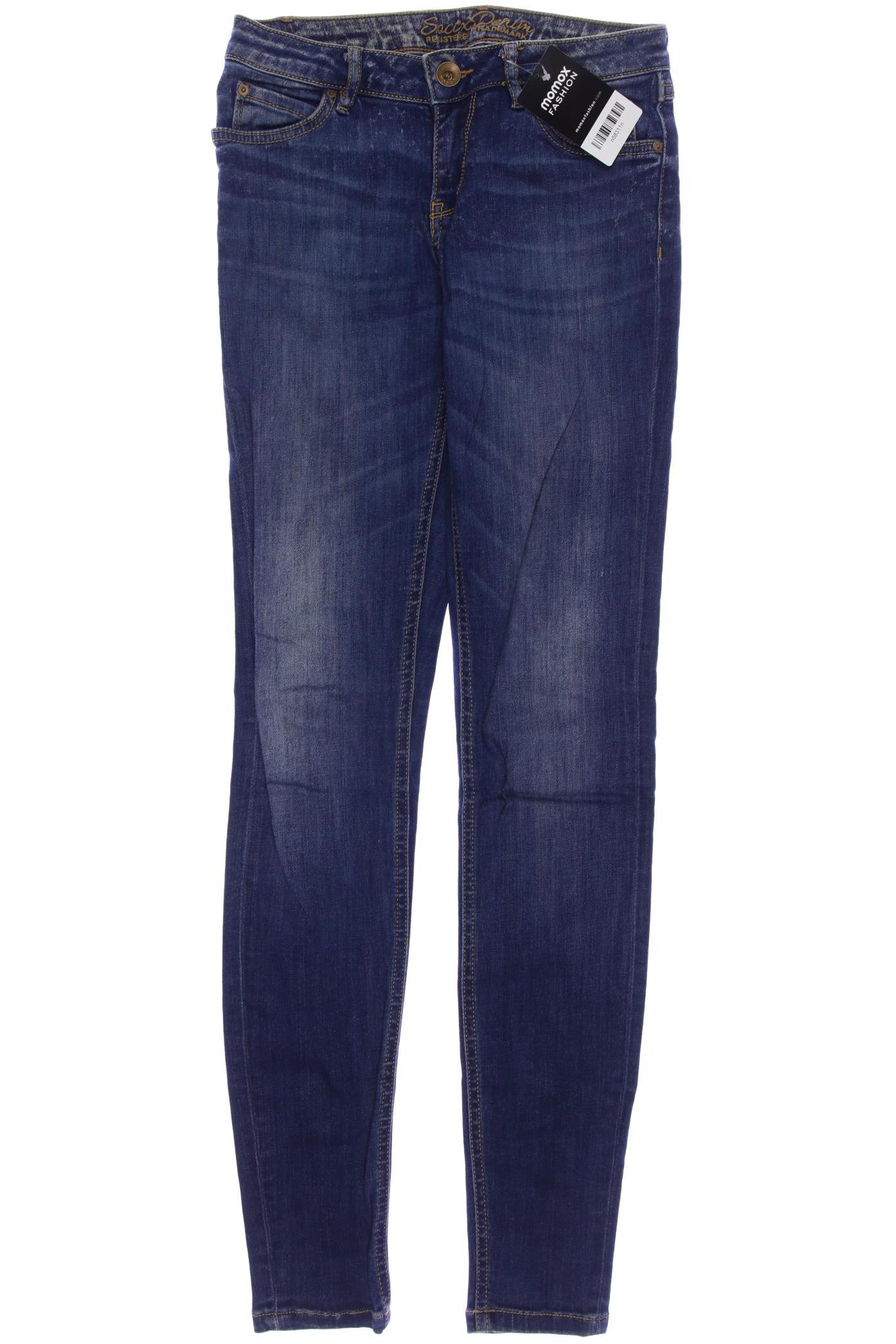 

Soccx Damen Jeans, marineblau, Gr. 26