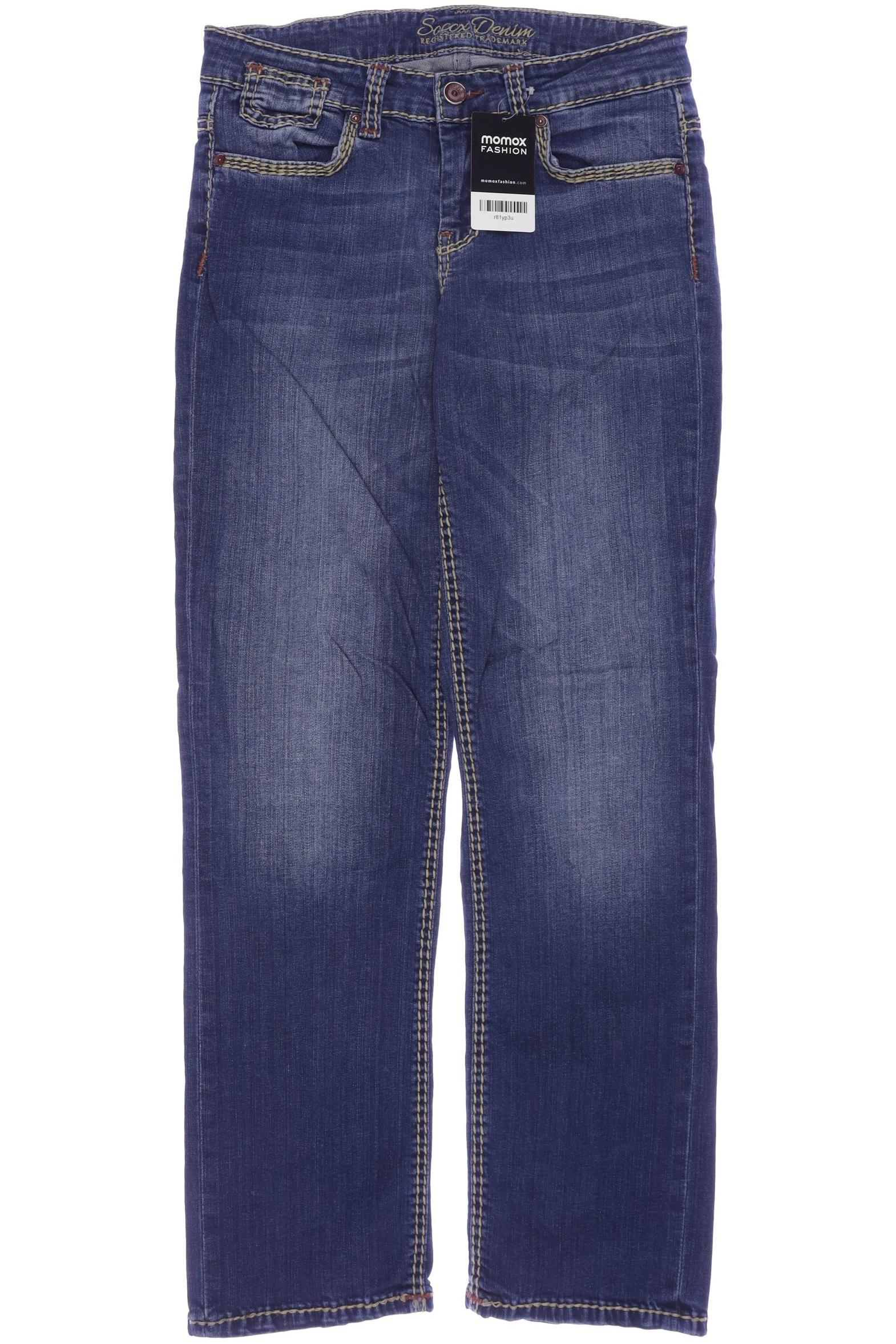 

Soccx Damen Jeans, blau, Gr. 28