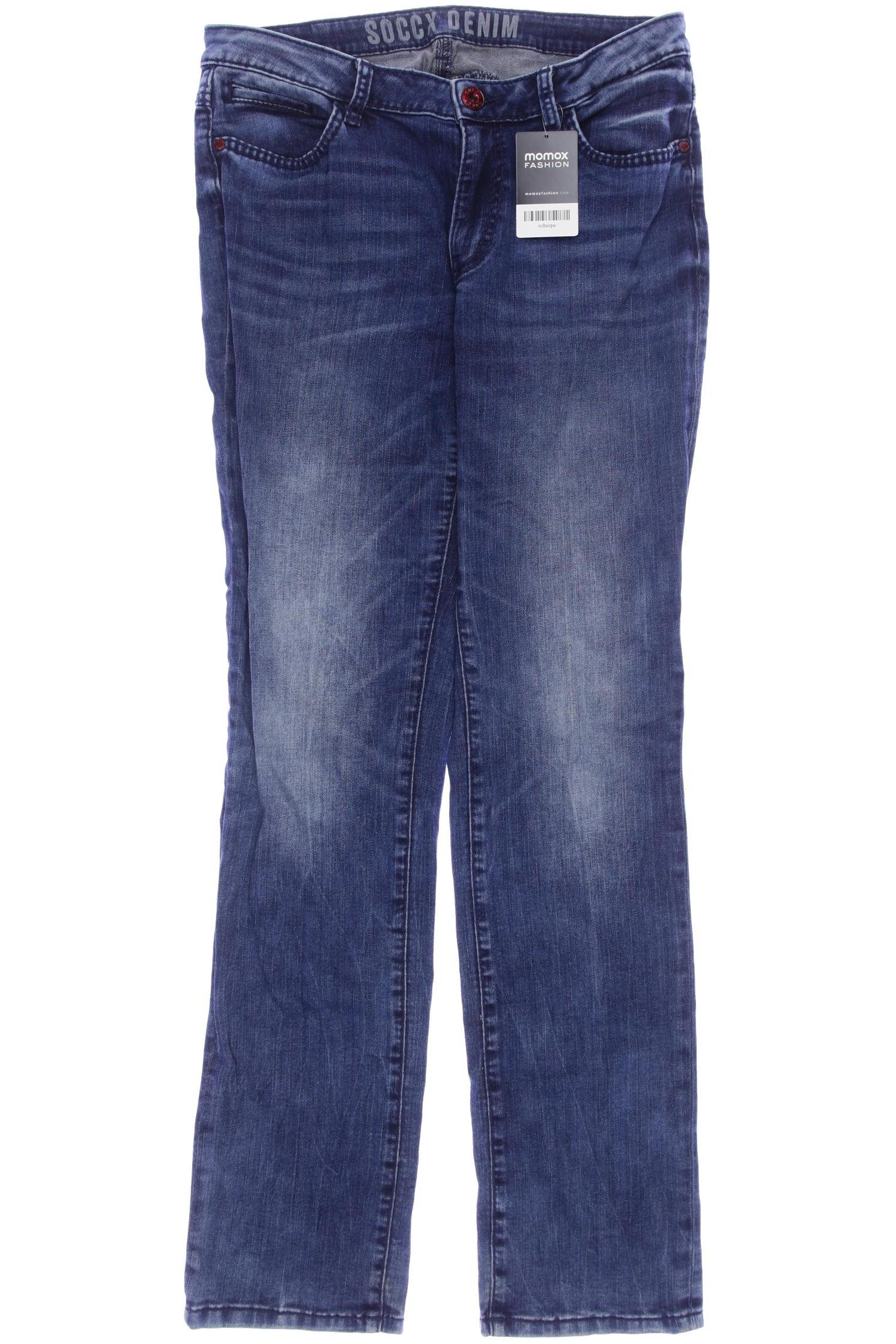 

Soccx Damen Jeans, blau, Gr. 31