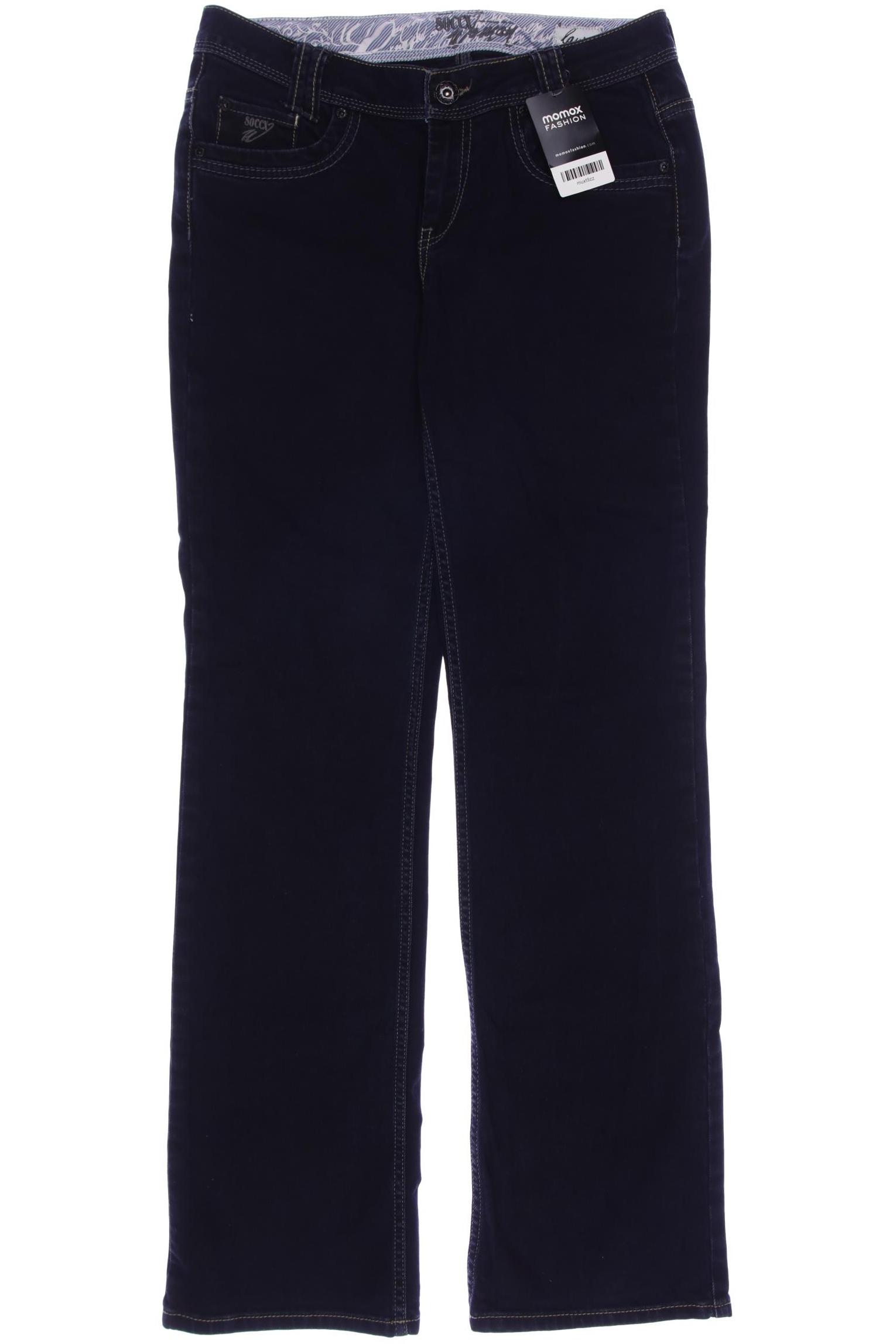 

Soccx Damen Jeans, marineblau, Gr. 40