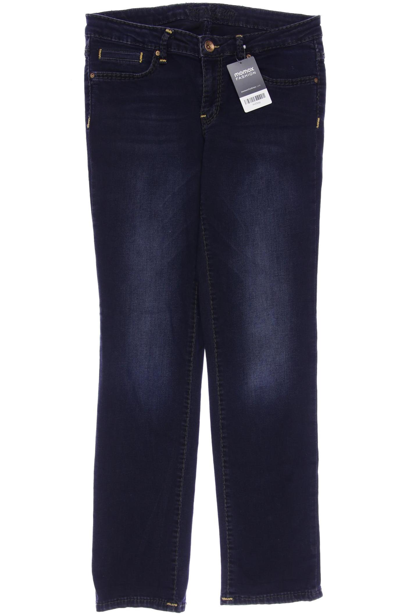 

SOCCX Damen Jeans, marineblau