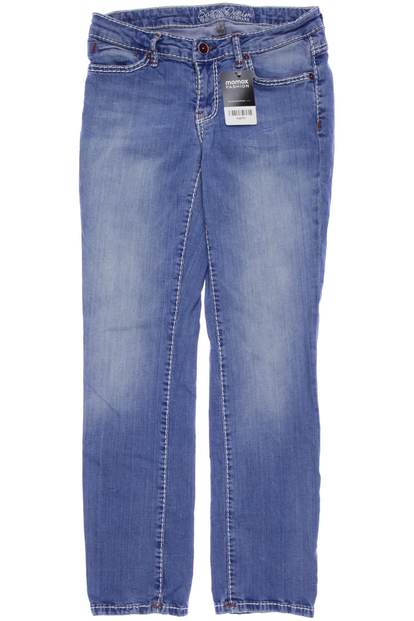 

Soccx Damen Jeans, blau, Gr. 29