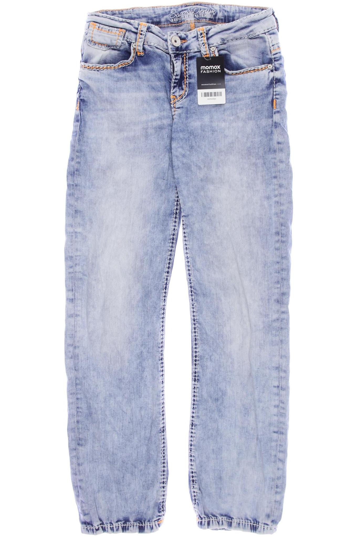 

Soccx Damen Jeans, blau, Gr. 28