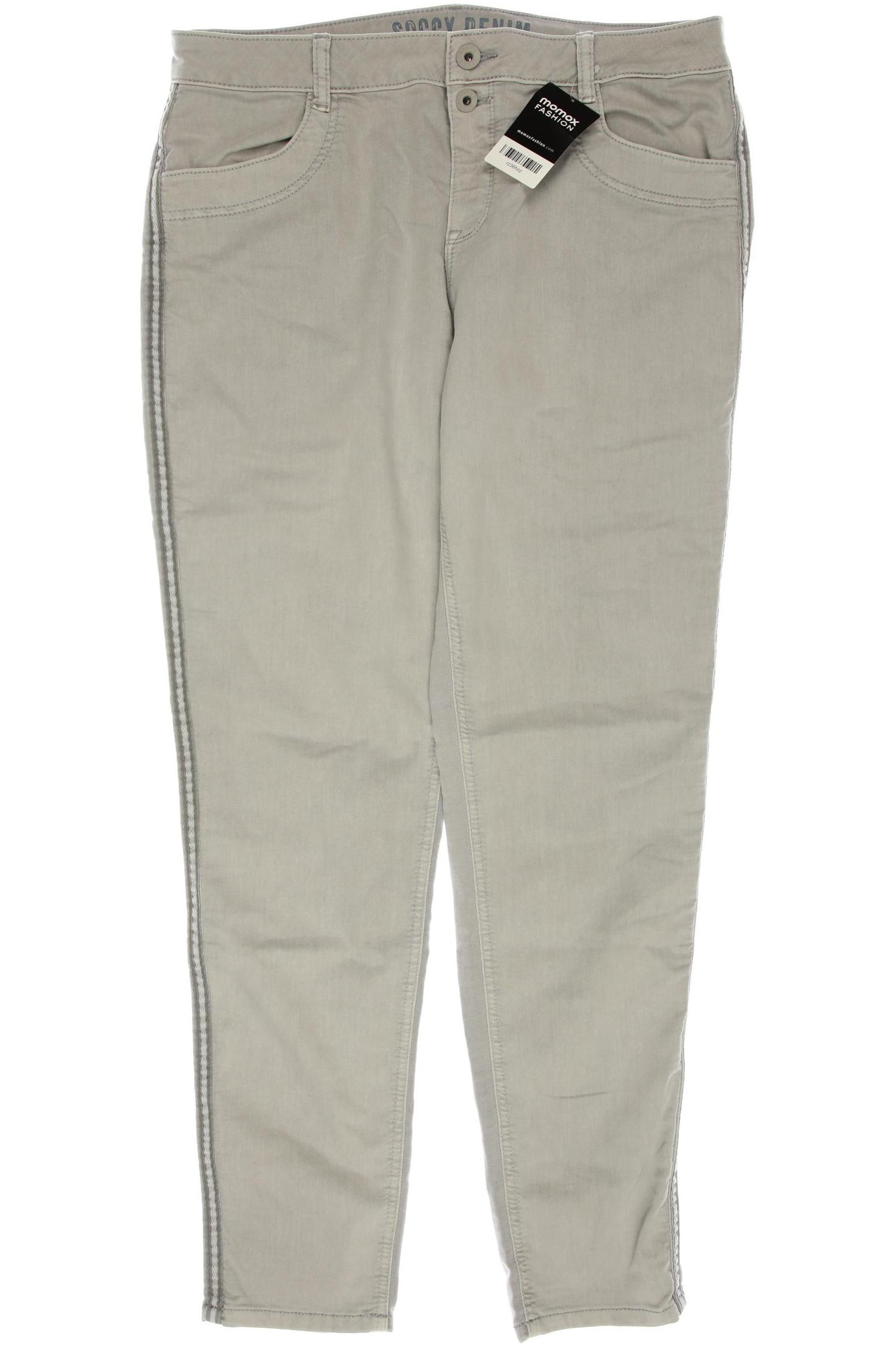 

SOCCX Damen Jeans, grau