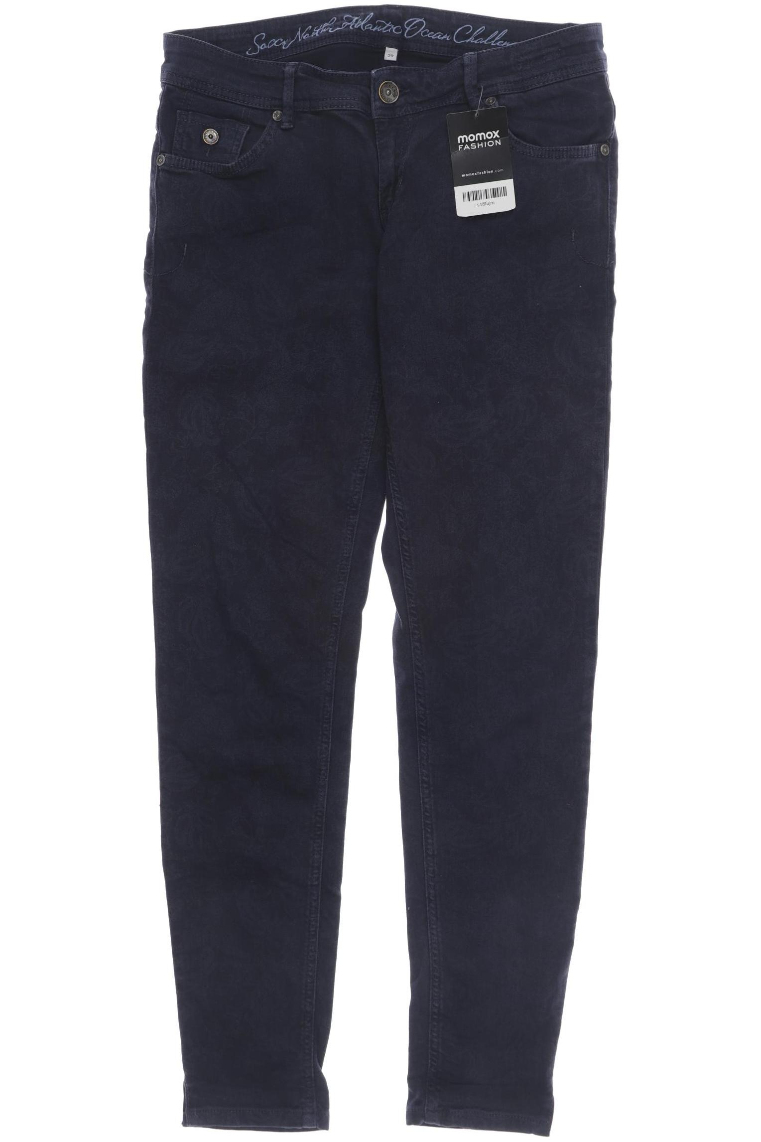 

SOCCX Damen Jeans, marineblau