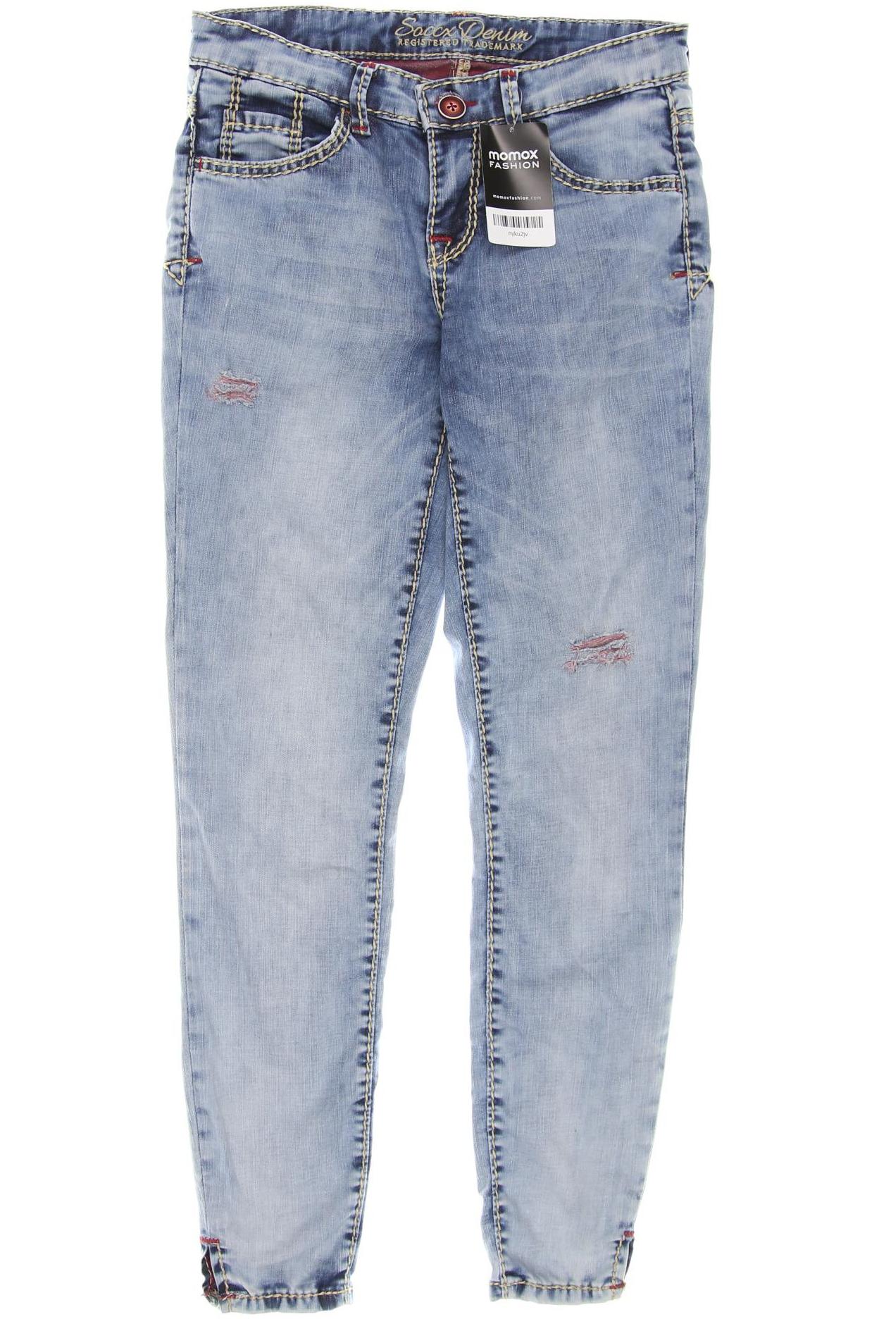 

Soccx Damen Jeans, hellblau, Gr. 26