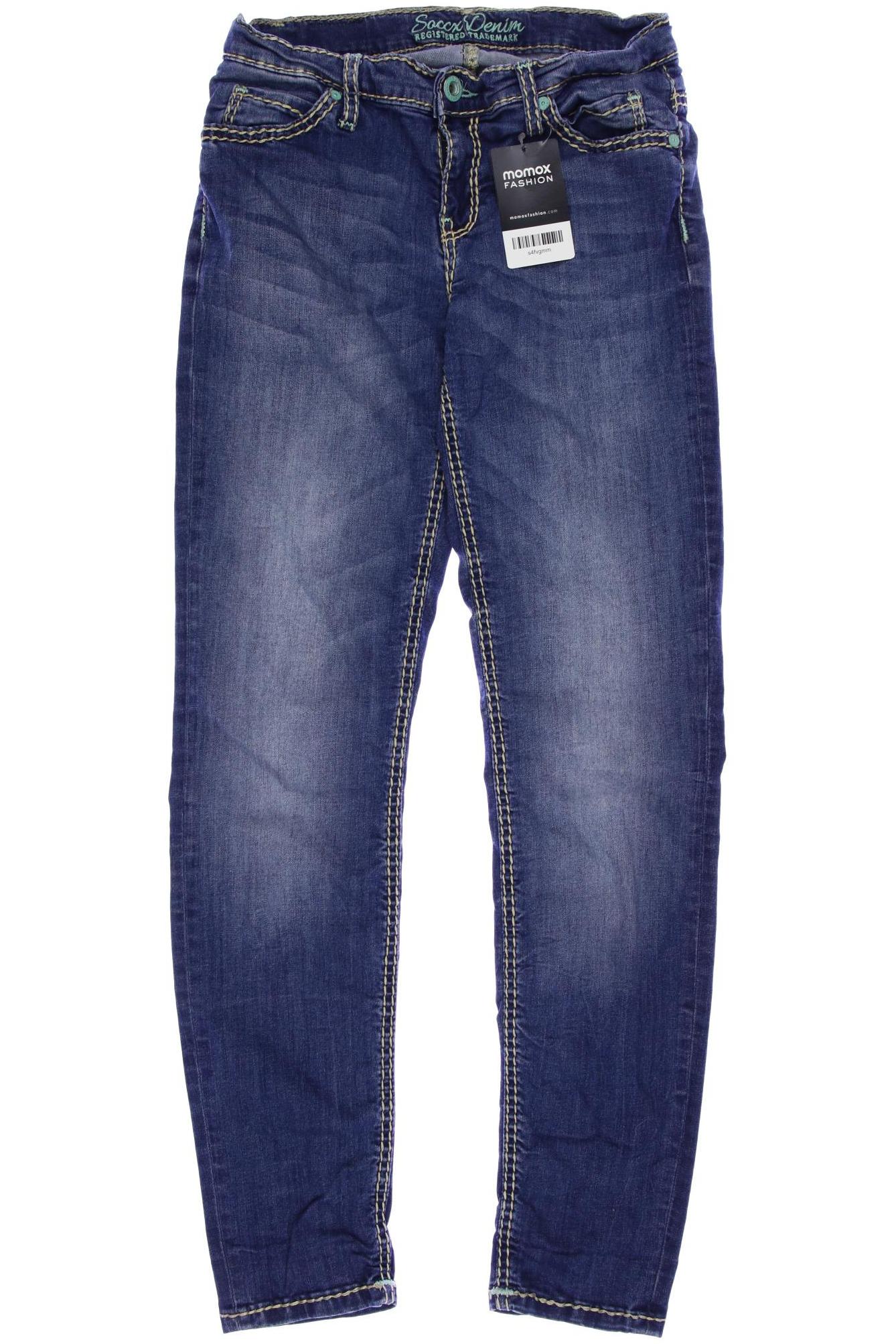 

Soccx Damen Jeans, blau, Gr. 27